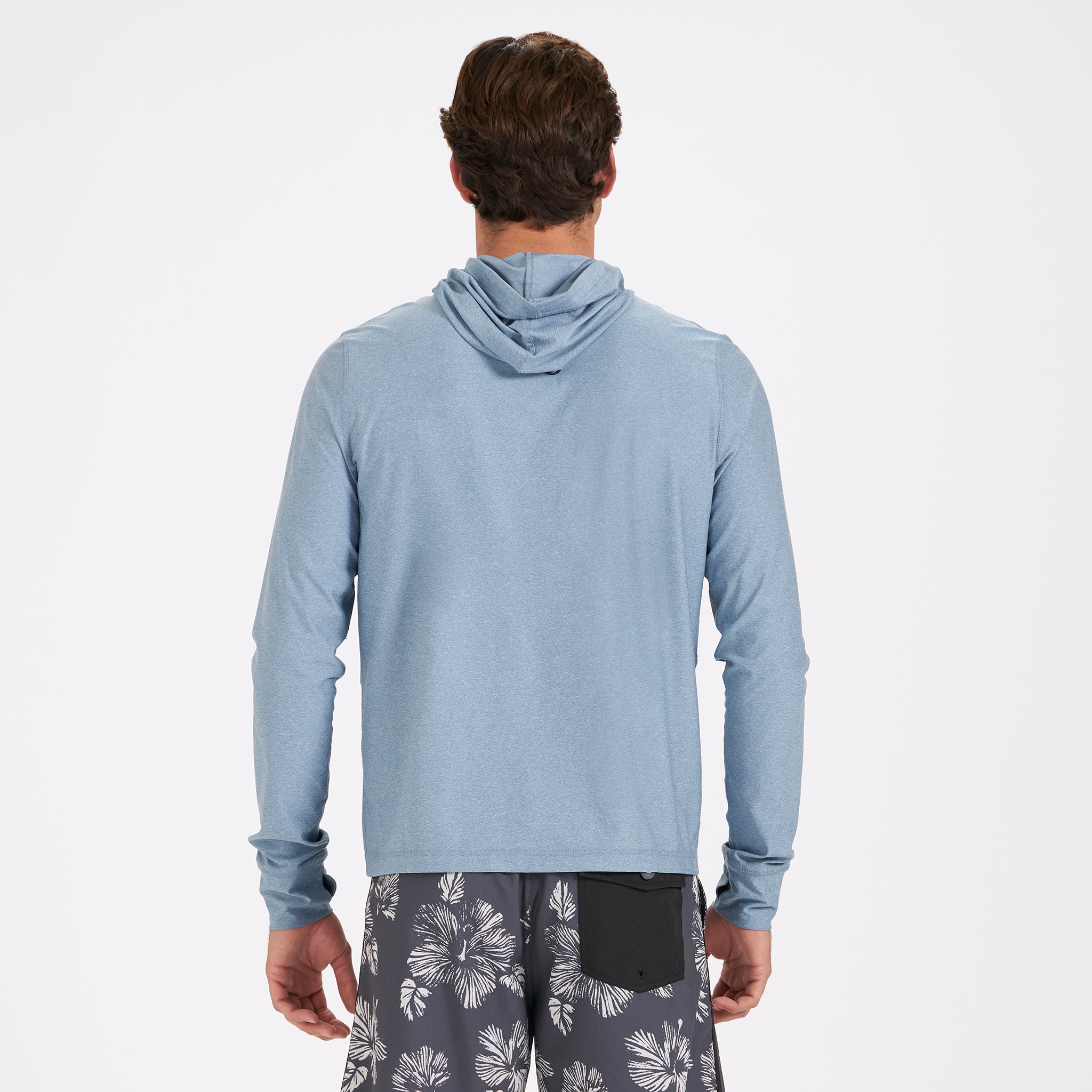 Uluwatu Water Hoodie | Cloud Heather - Image 3