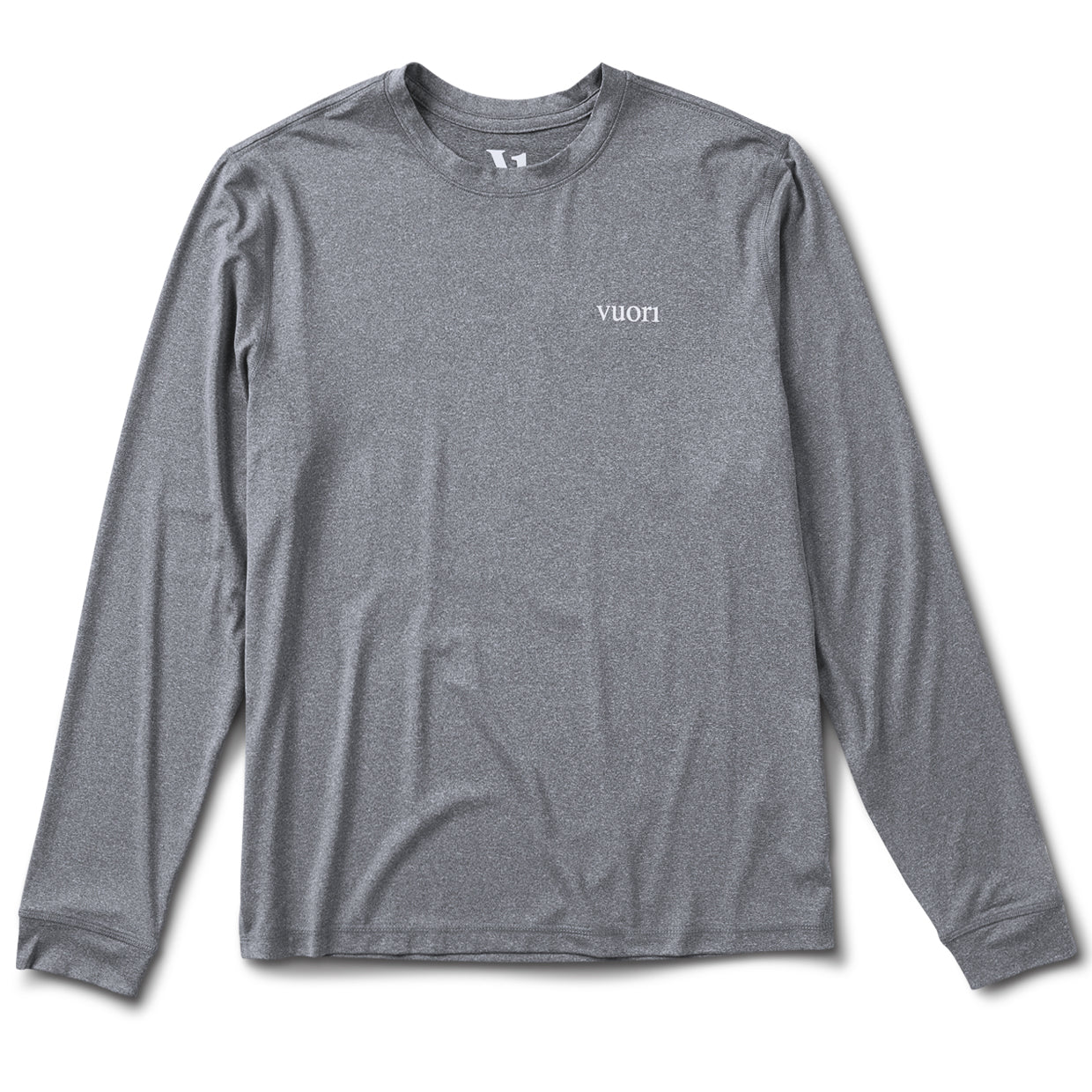 Long-Sleeve Uluwatu 2.0 Water Tee | Charcoal Heather - Image 2