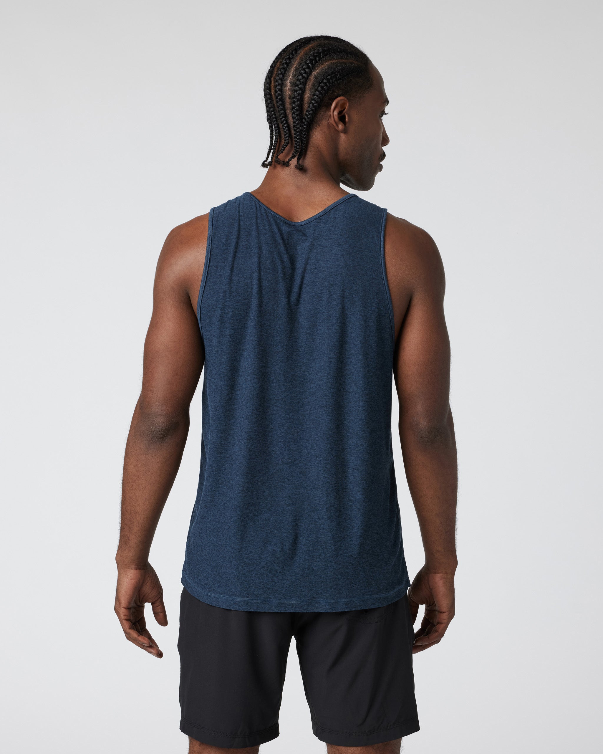 Strato Tech Tank | Navy Heather - Image 2