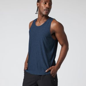 Strato Tech Tank | Navy Heather