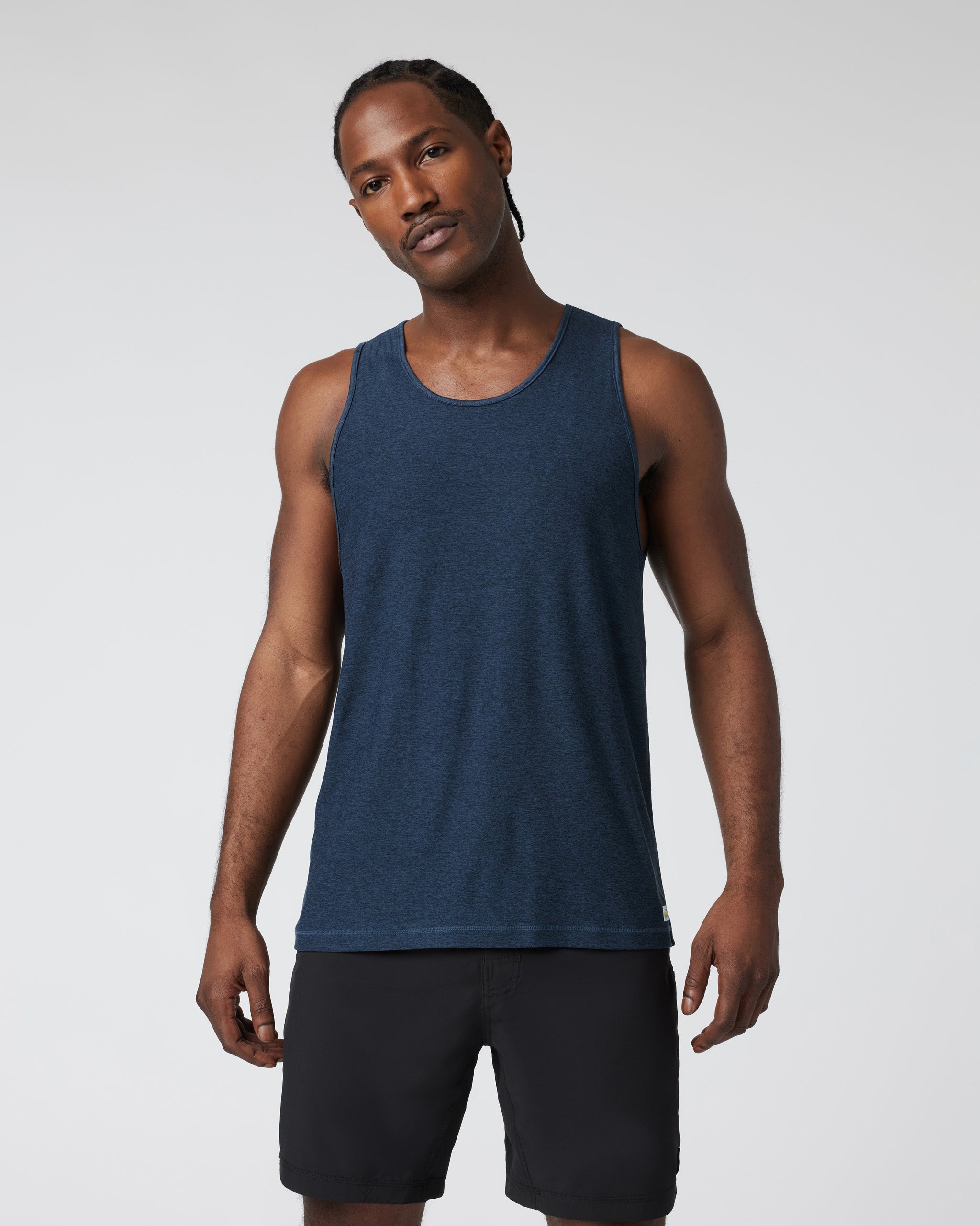 Strato Tech Tank | Navy Heather - Image 4