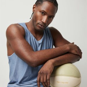 Strato Tech Tank | Chambray Heather