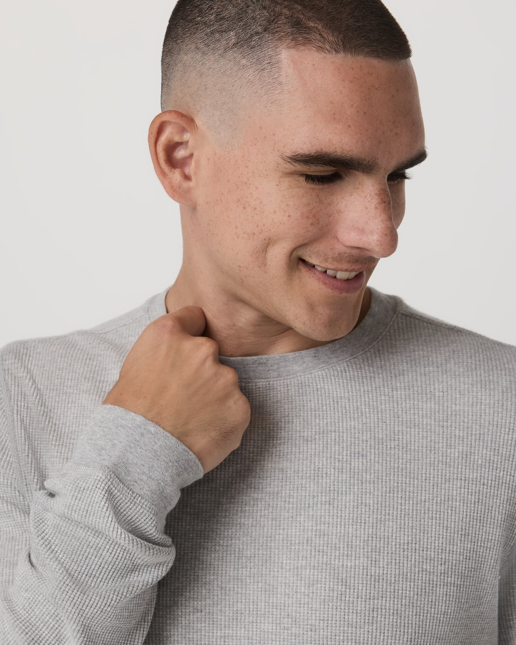 Waffle Crew | Light Heather Grey - Image 2