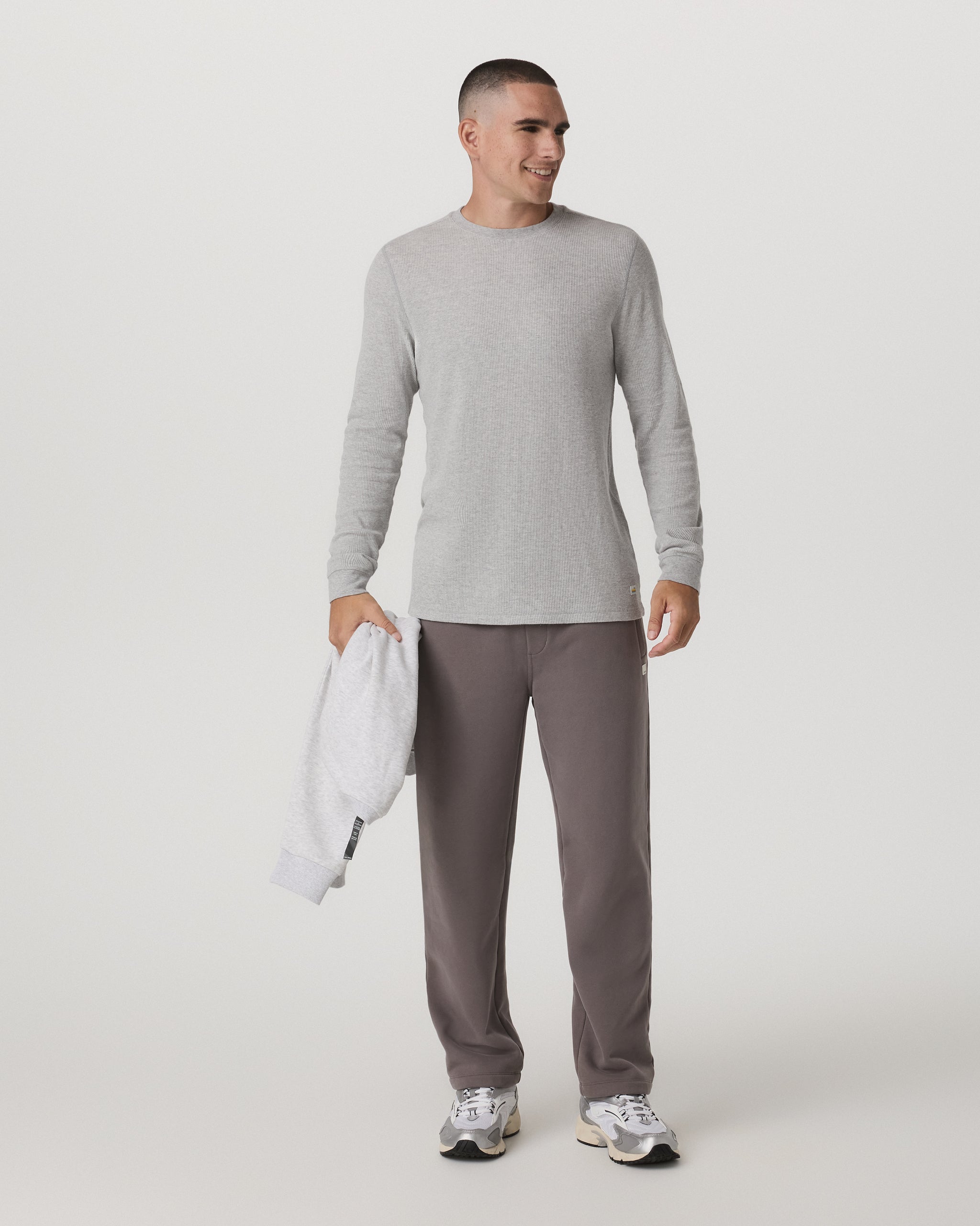 Waffle Crew | Light Heather Grey - Image 4