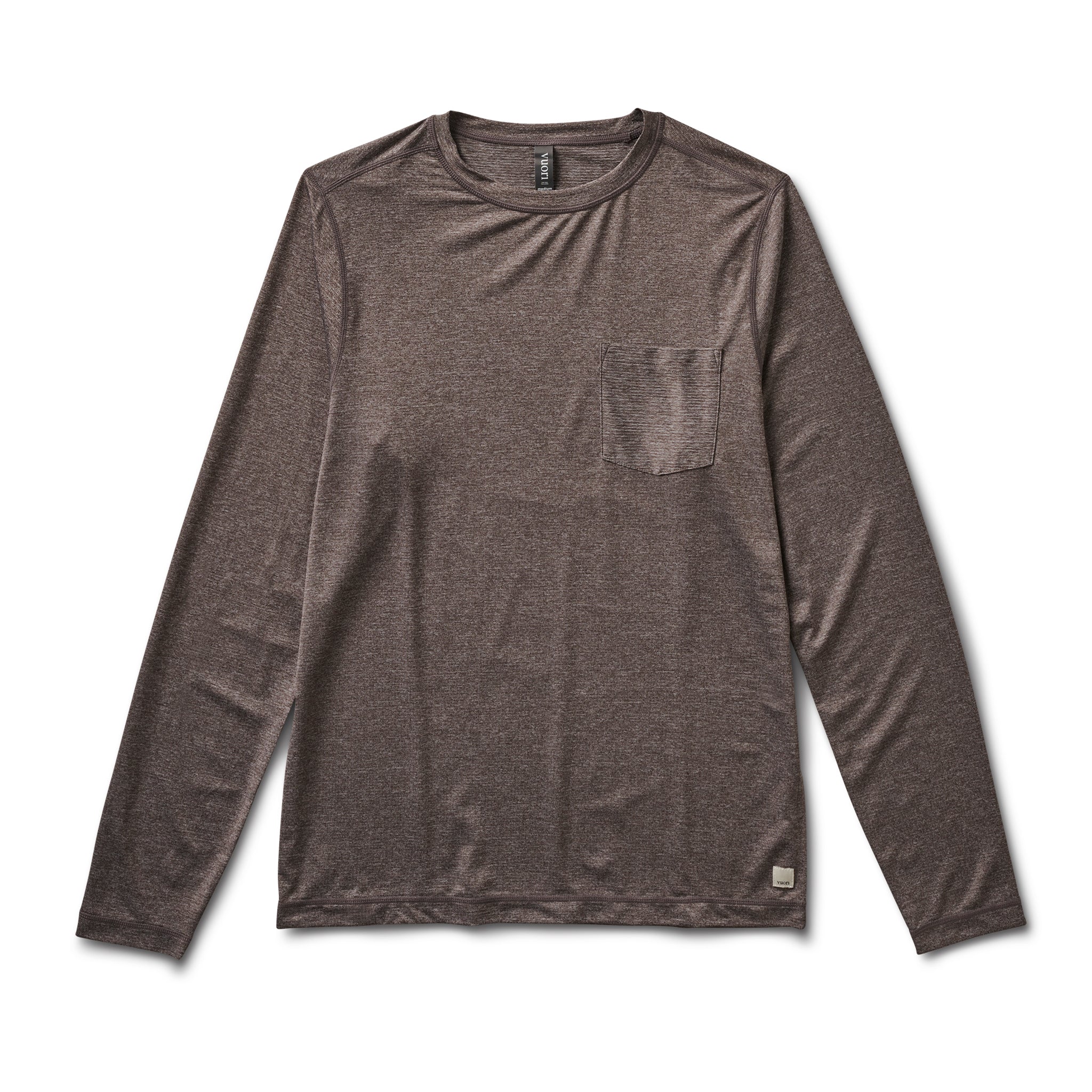 Long-Sleeve Tradewind Performance Tee | Quartz Heather - Image 5