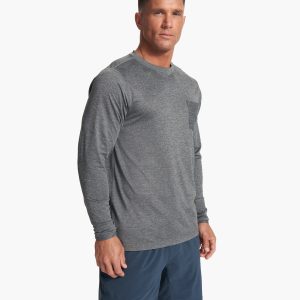 Long-Sleeve Tradewind Performance Tee | Heather Grey