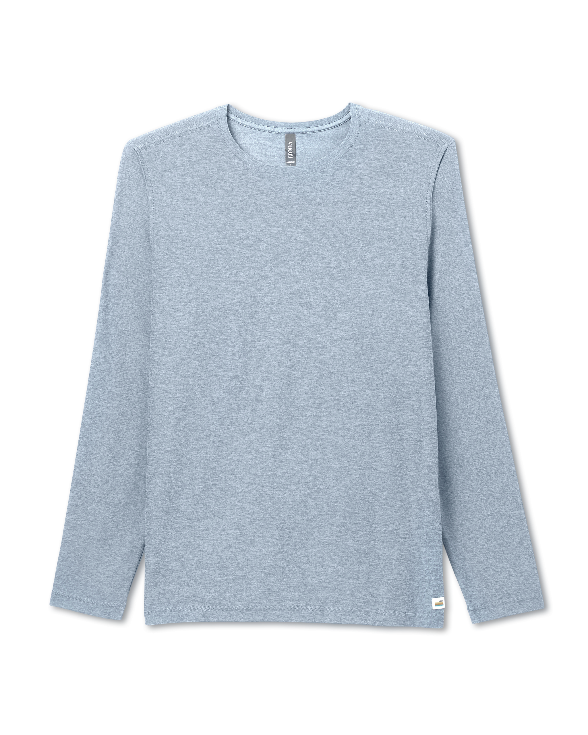 Long Sleeve Strato Tech Tee | Blue Dusk Heather - Image 6