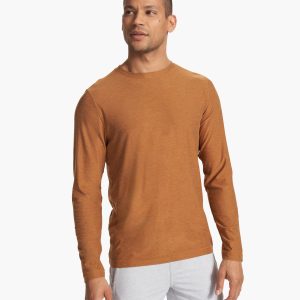 Long Sleeve Strato Tech Tee | Autumn Heather