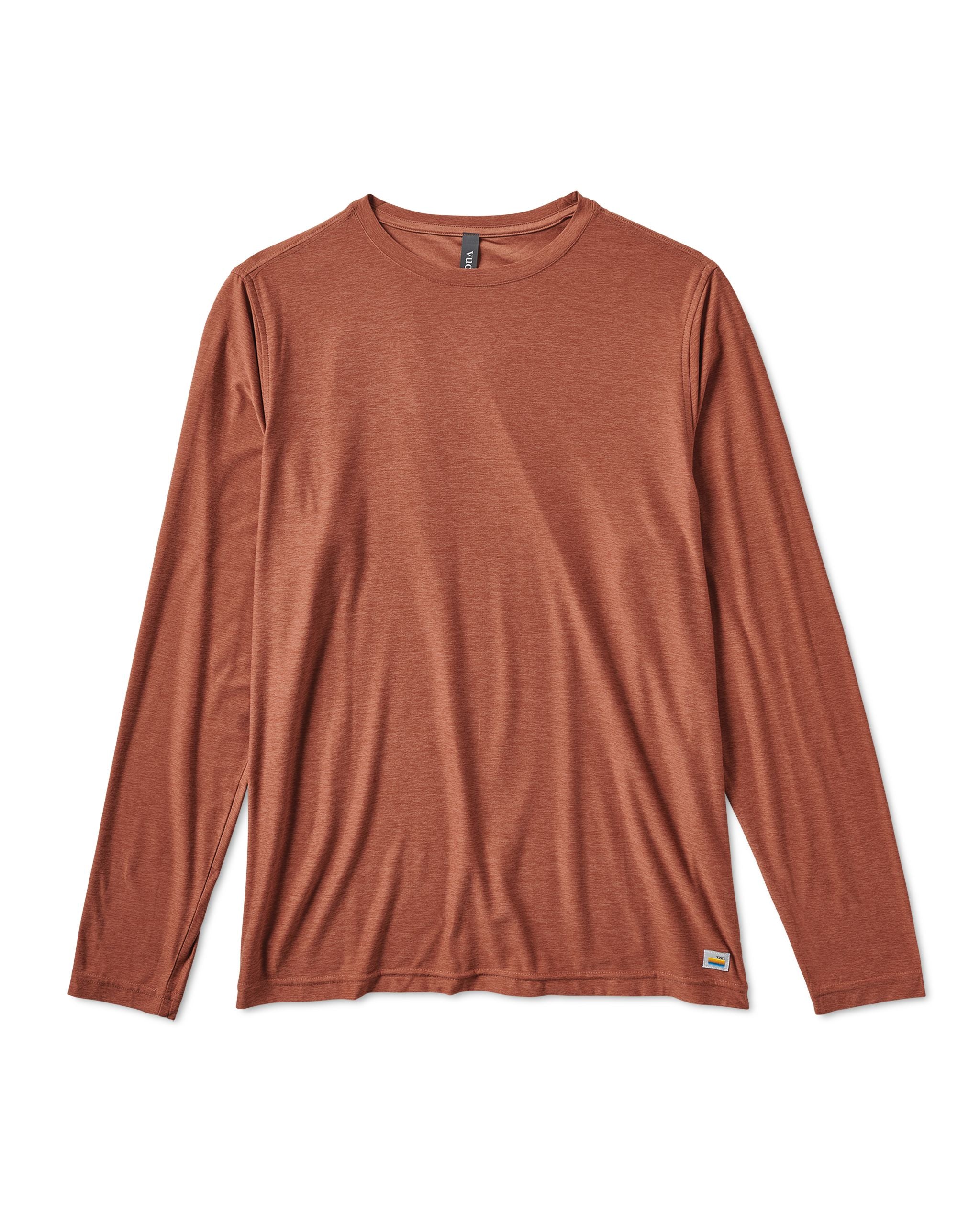 Long Sleeve Strato Tech Tee | Copper Heather - Image 5