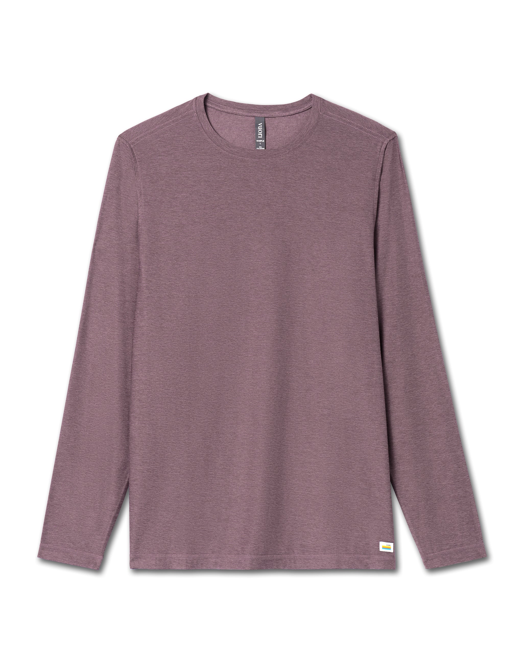 Long Sleeve Strato Tech Tee | Elderberry Heather - Image 4