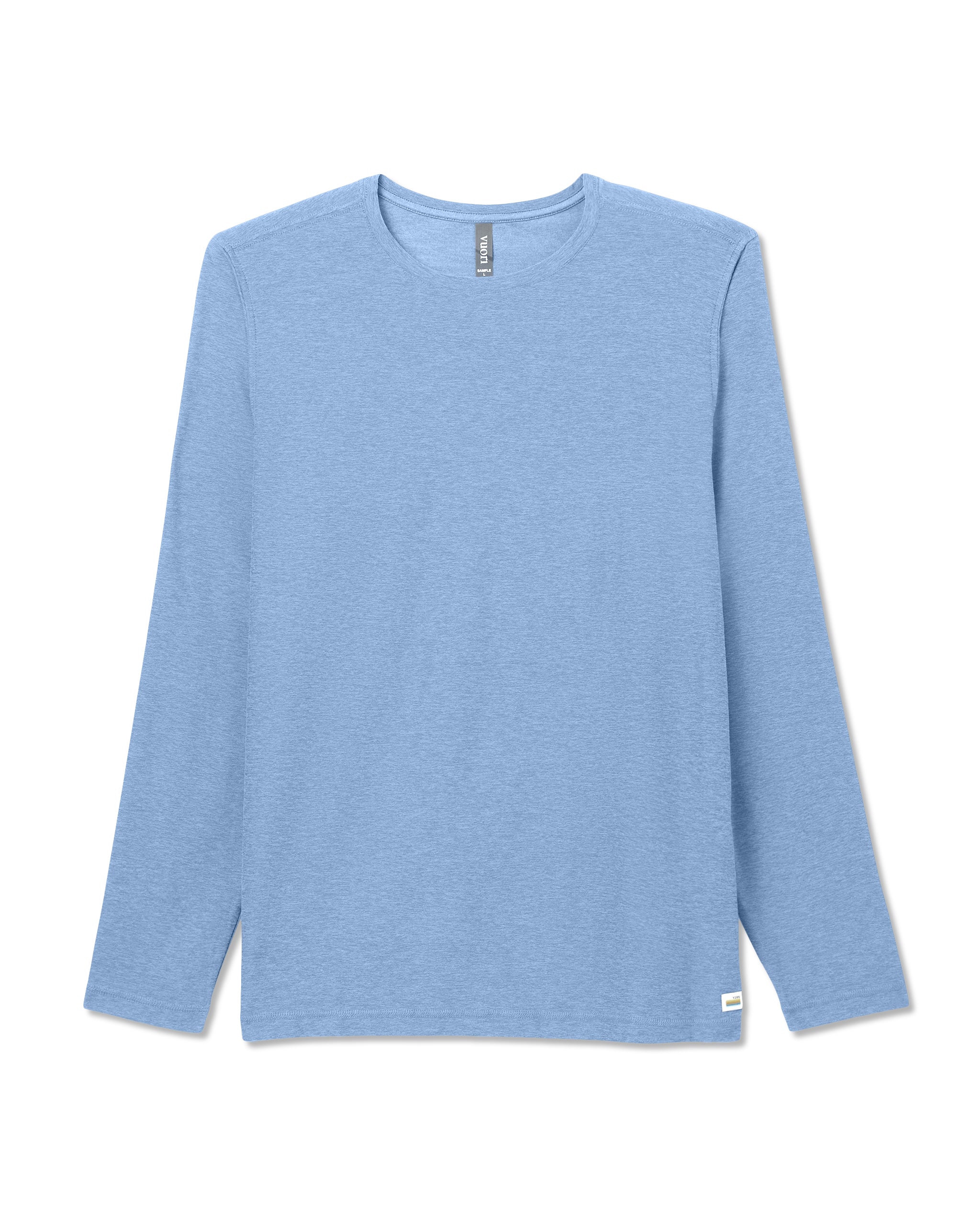 Long Sleeve Strato Tech Tee | Isle Blue Heather - Image 6