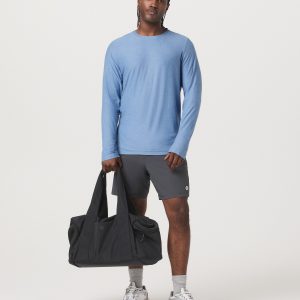 Long Sleeve Strato Tech Tee | Isle Blue Heather