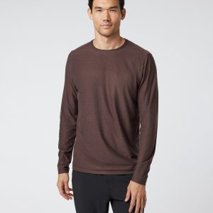 Long Sleeve Strato Tech Tee | Java Heather