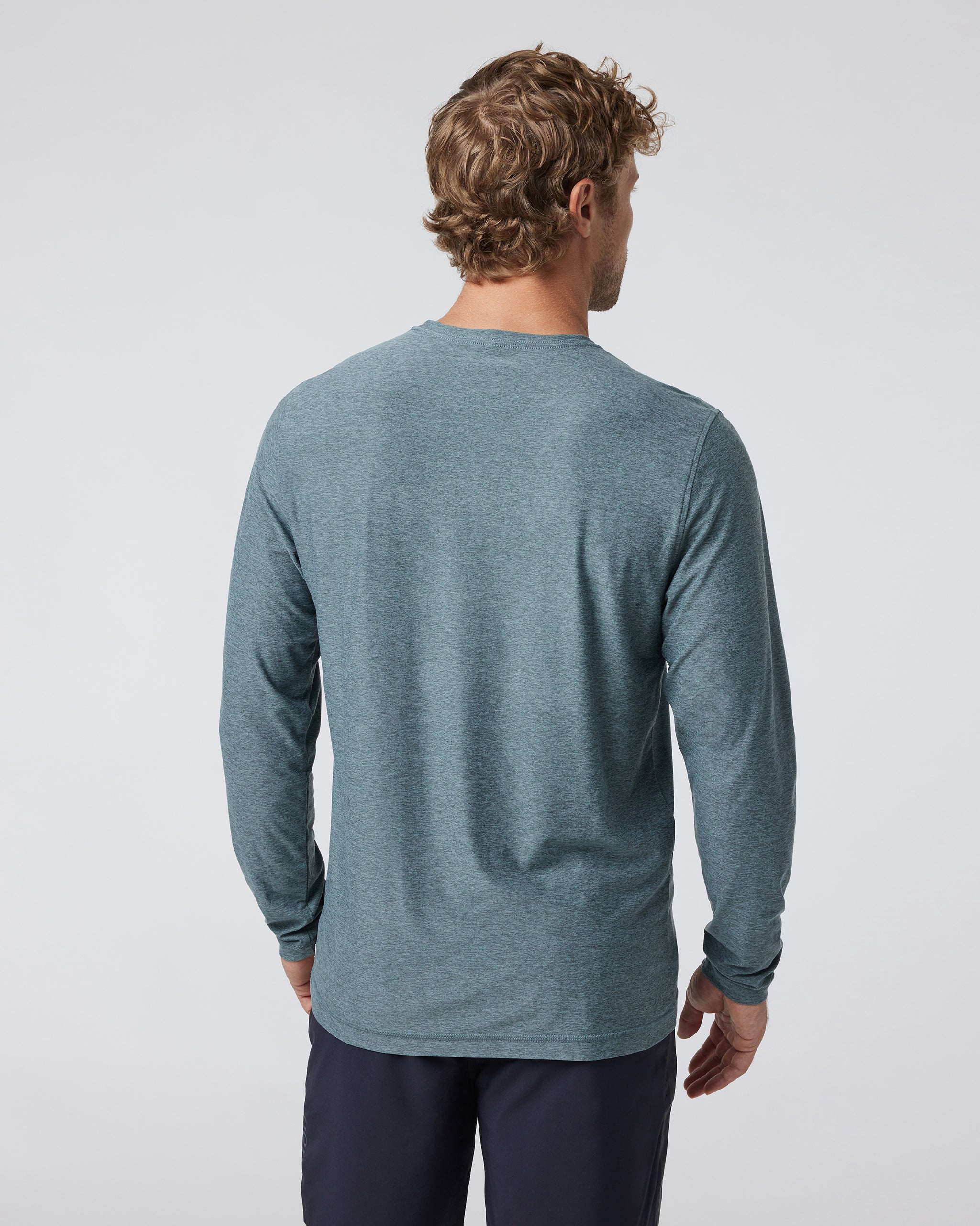 Long Sleeve Strato Tech Tee | Kashmir Heather - Image 2