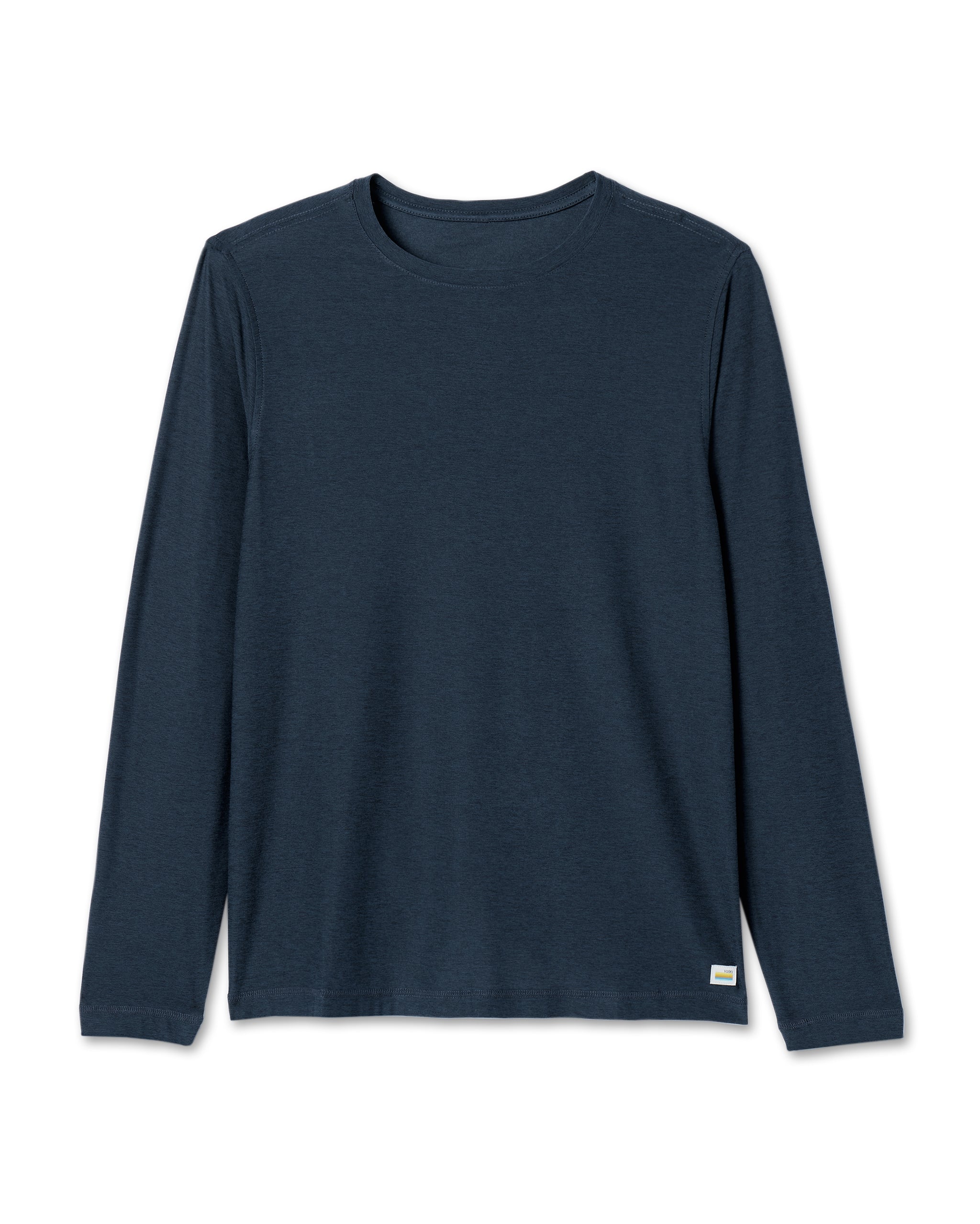 Long Sleeve Strato Tech Tee | Navy Heather - Image 4