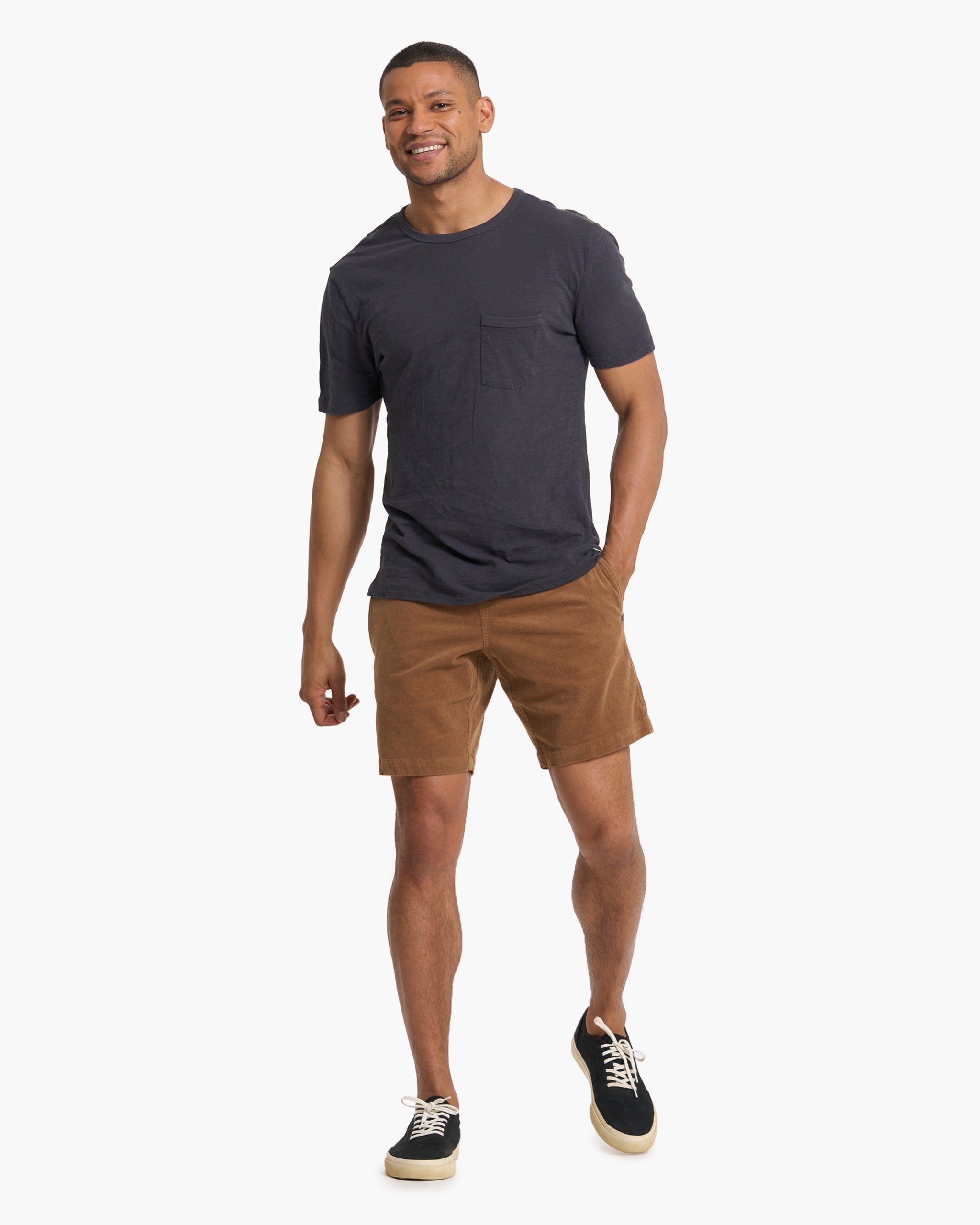 The Rise Tee | Charcoal - Image 4
