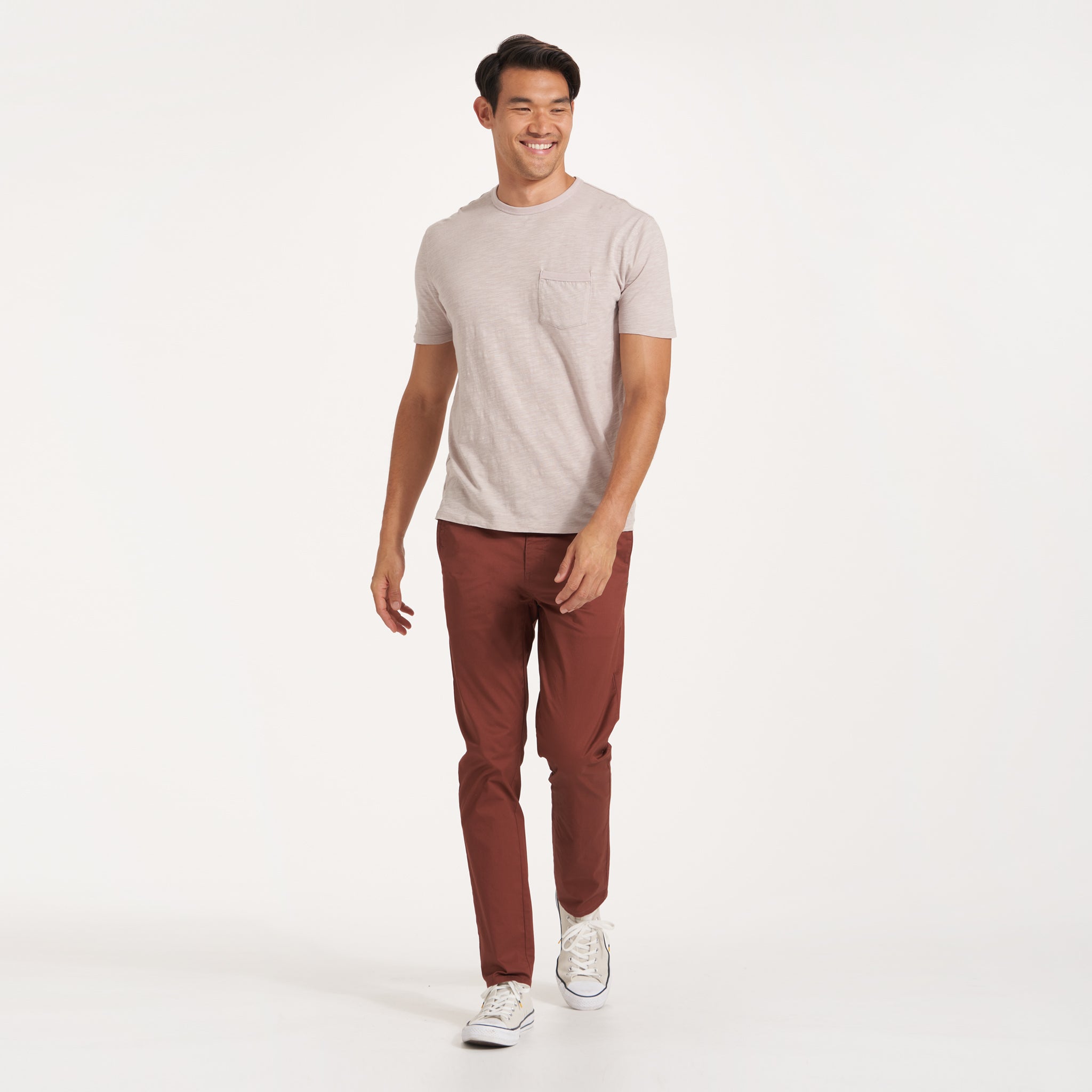 The Rise Tee | Oyster - Image 4
