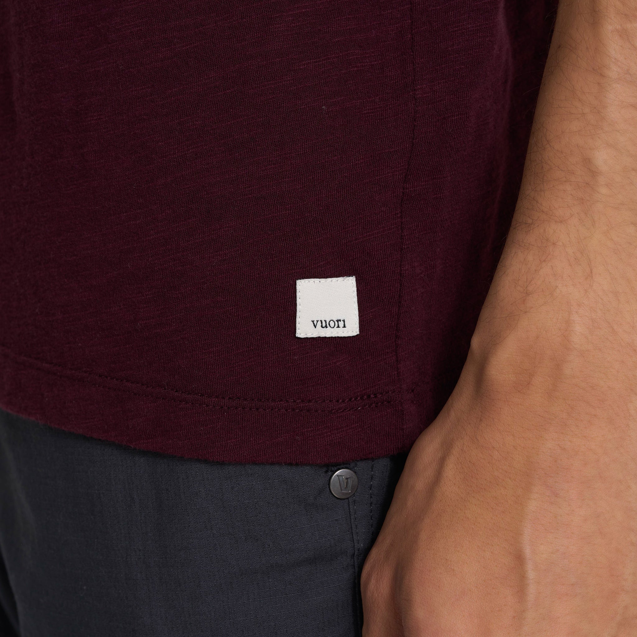 The Rise Tee | Ruby - Image 4