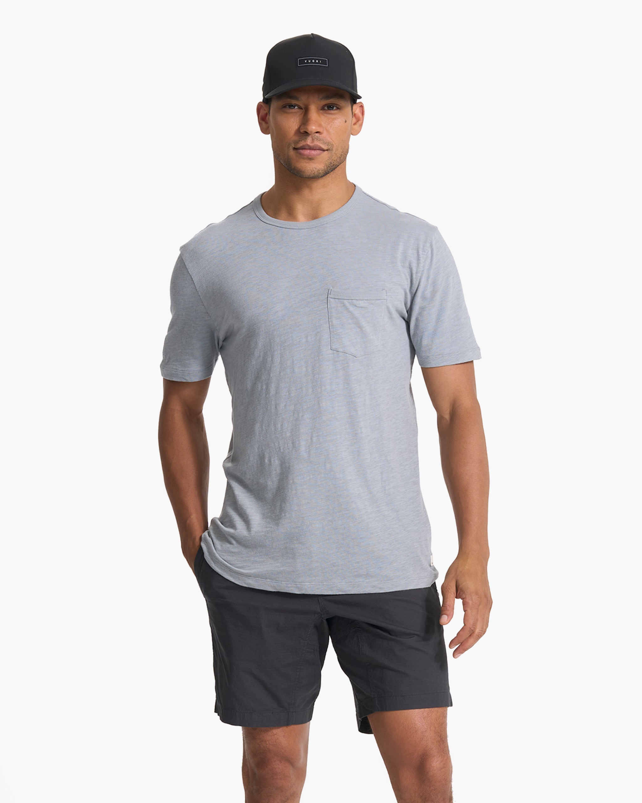 The Rise Tee | Steel