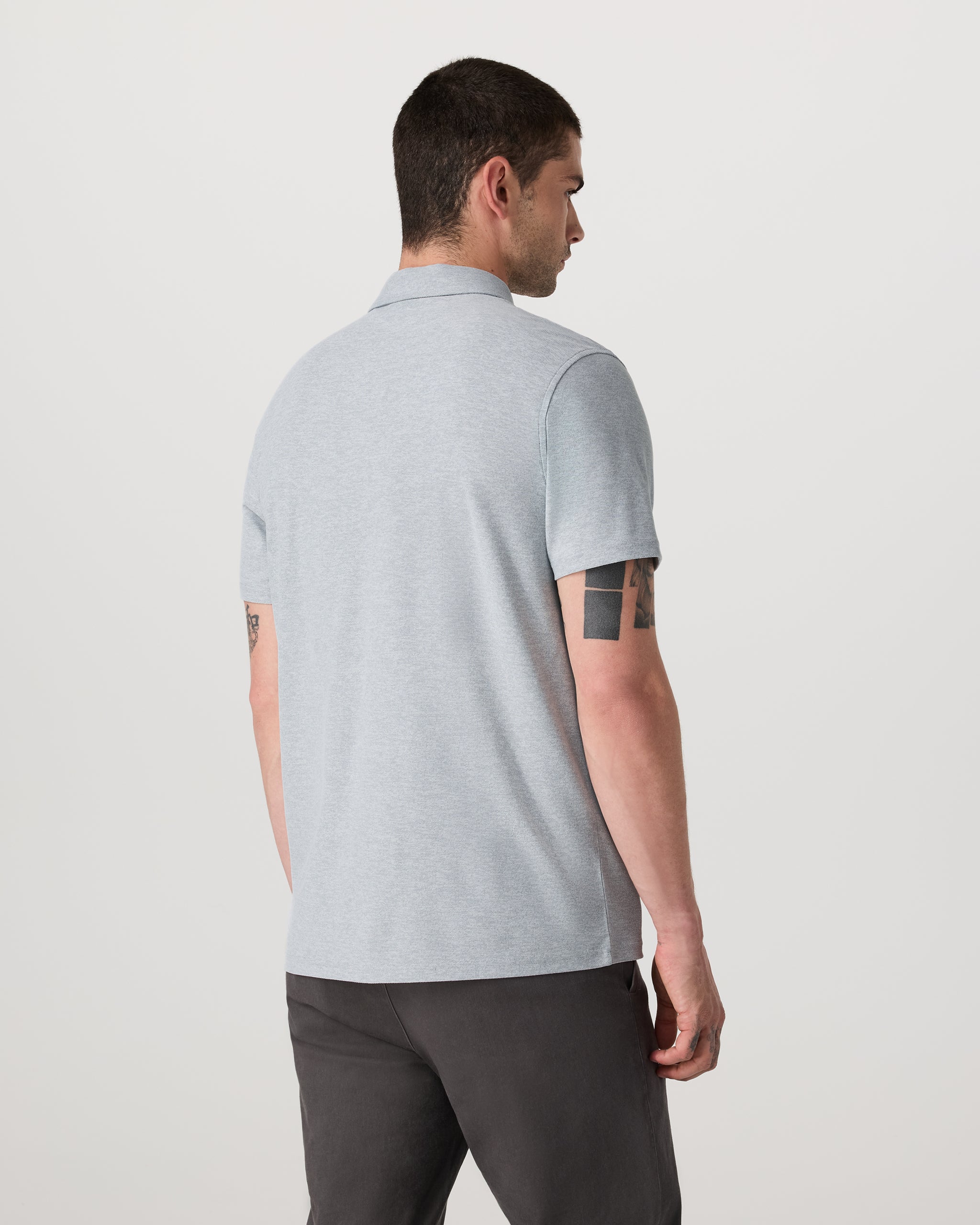 Short Sleeve Ace Button Down | Sea Glass - Image 3