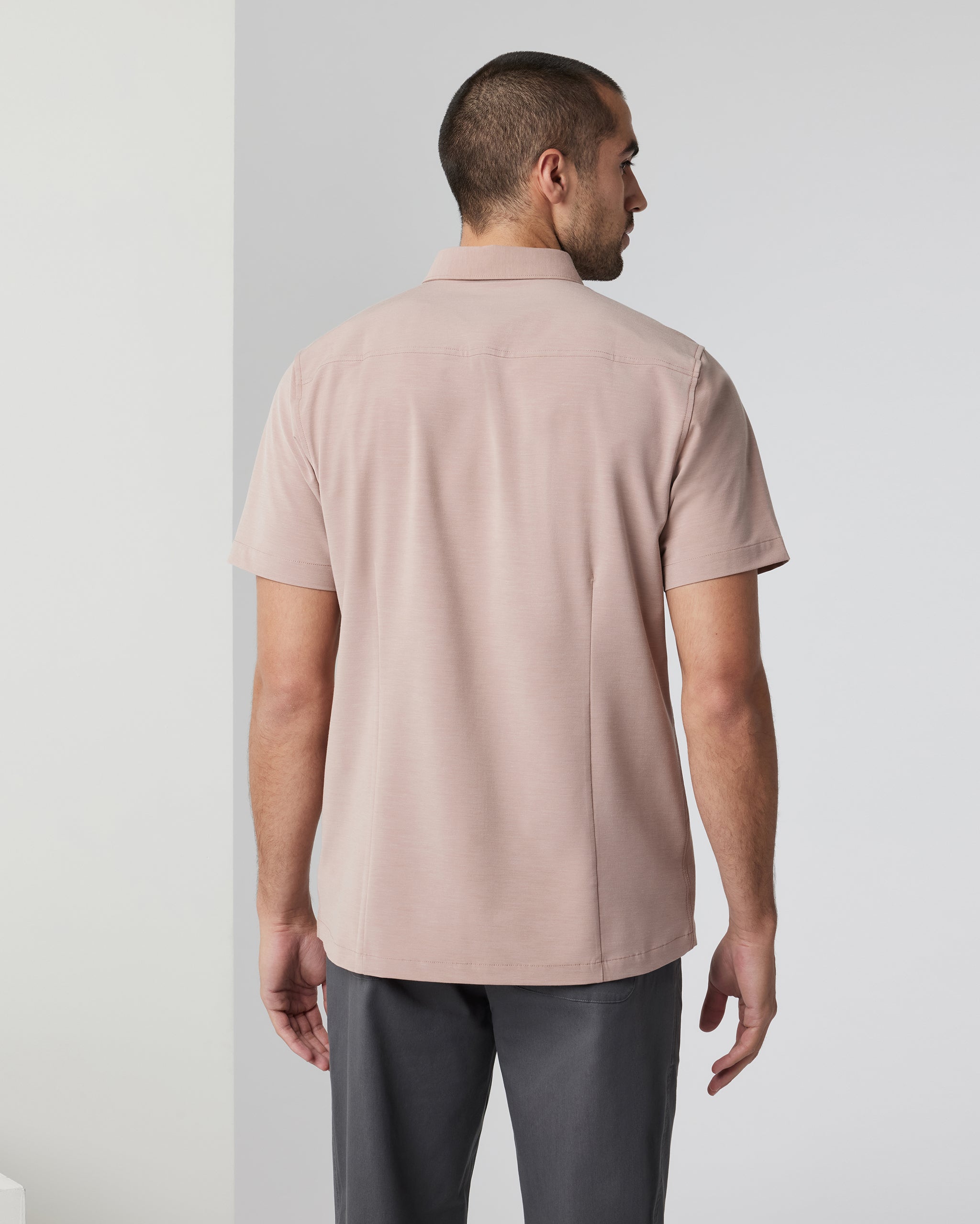 Short-Sleeve Bridge Button Down | Canyon Clay - Image 2
