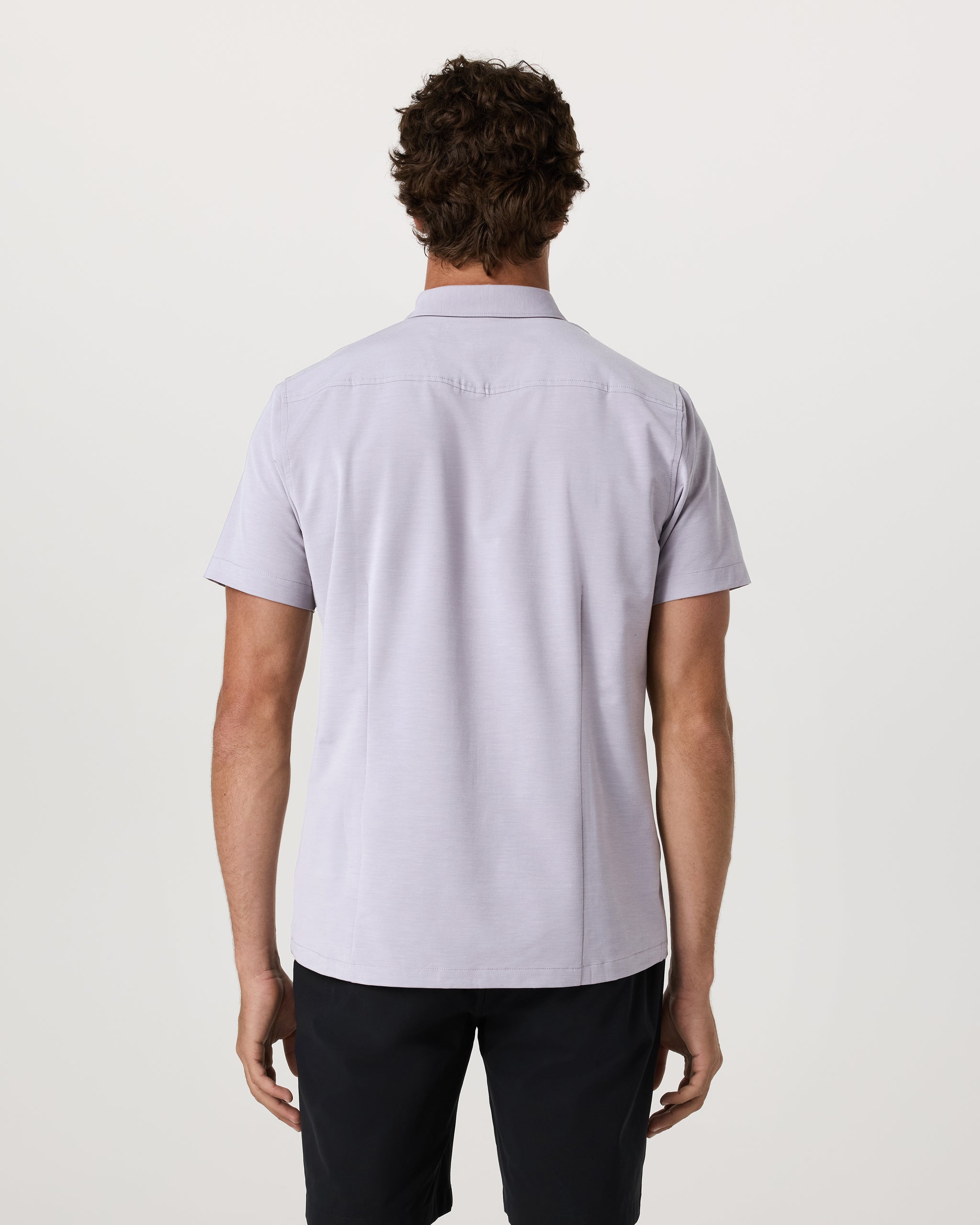 Short Sleeve Bridge Button Down | Cinder - Image 4