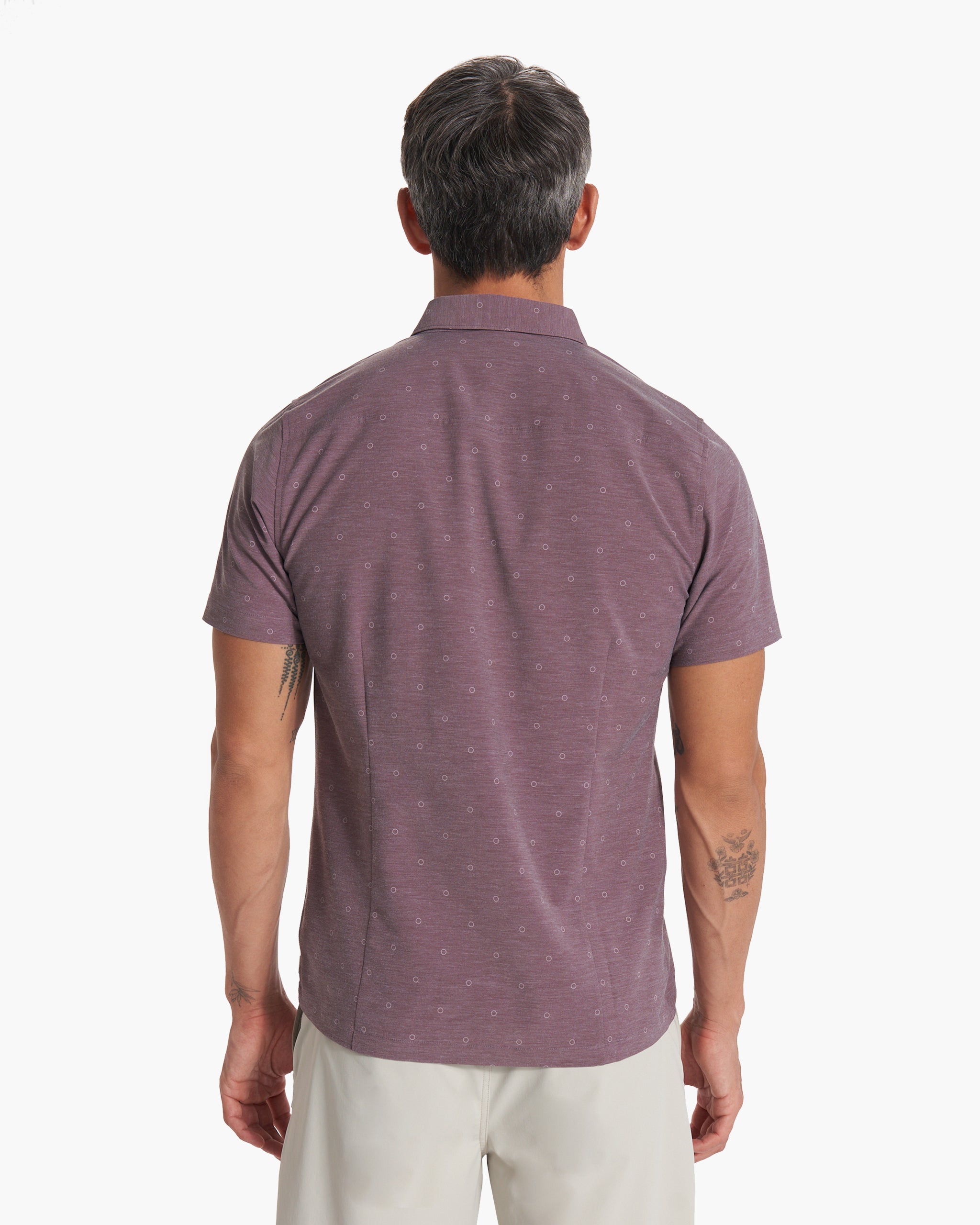 Short Sleeve Bridge Button Down | Hazel Dot - Image 2