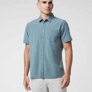 Short Sleeve Bridge Button Down | Kashmir