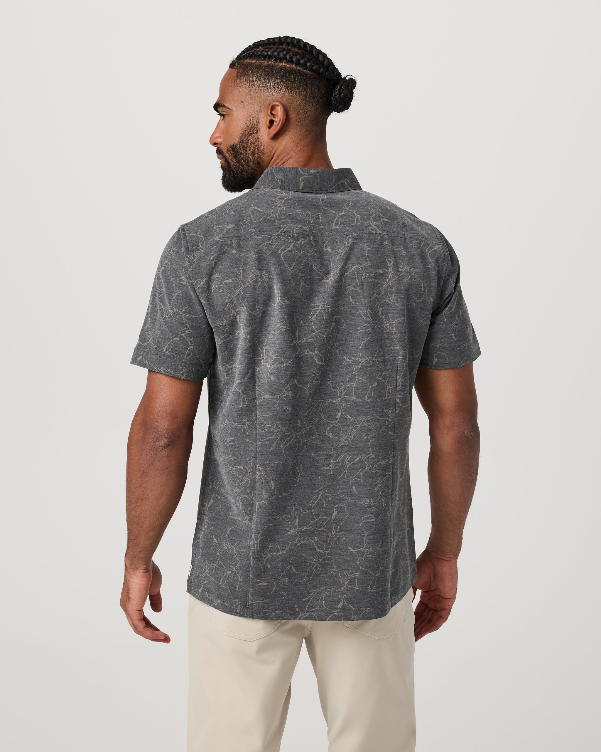 Short Sleeve Bridge Button Down | Root Drawn - Image 3