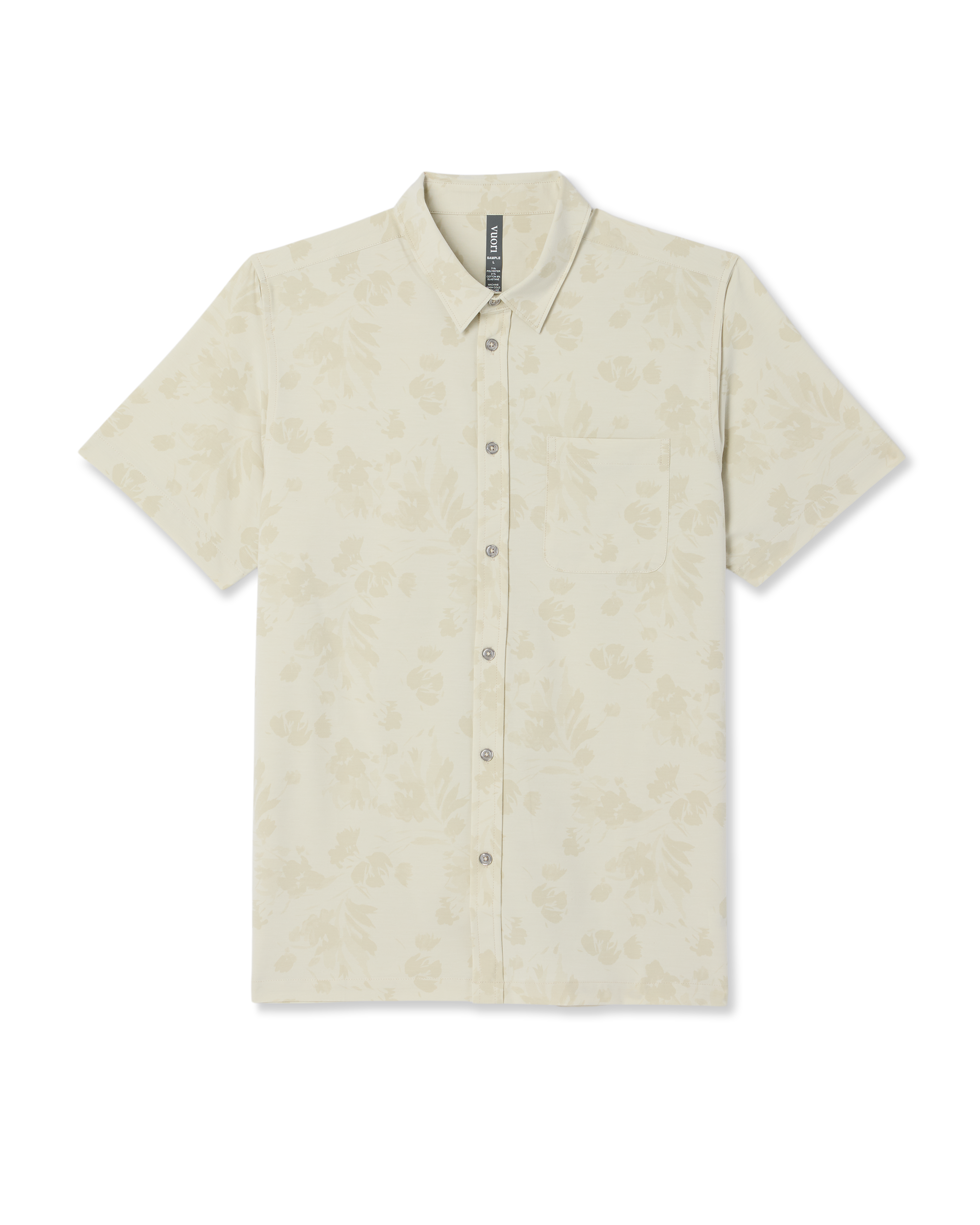 Short Sleeve Bridge Button Down | Sandalwood Fleur - Image 6
