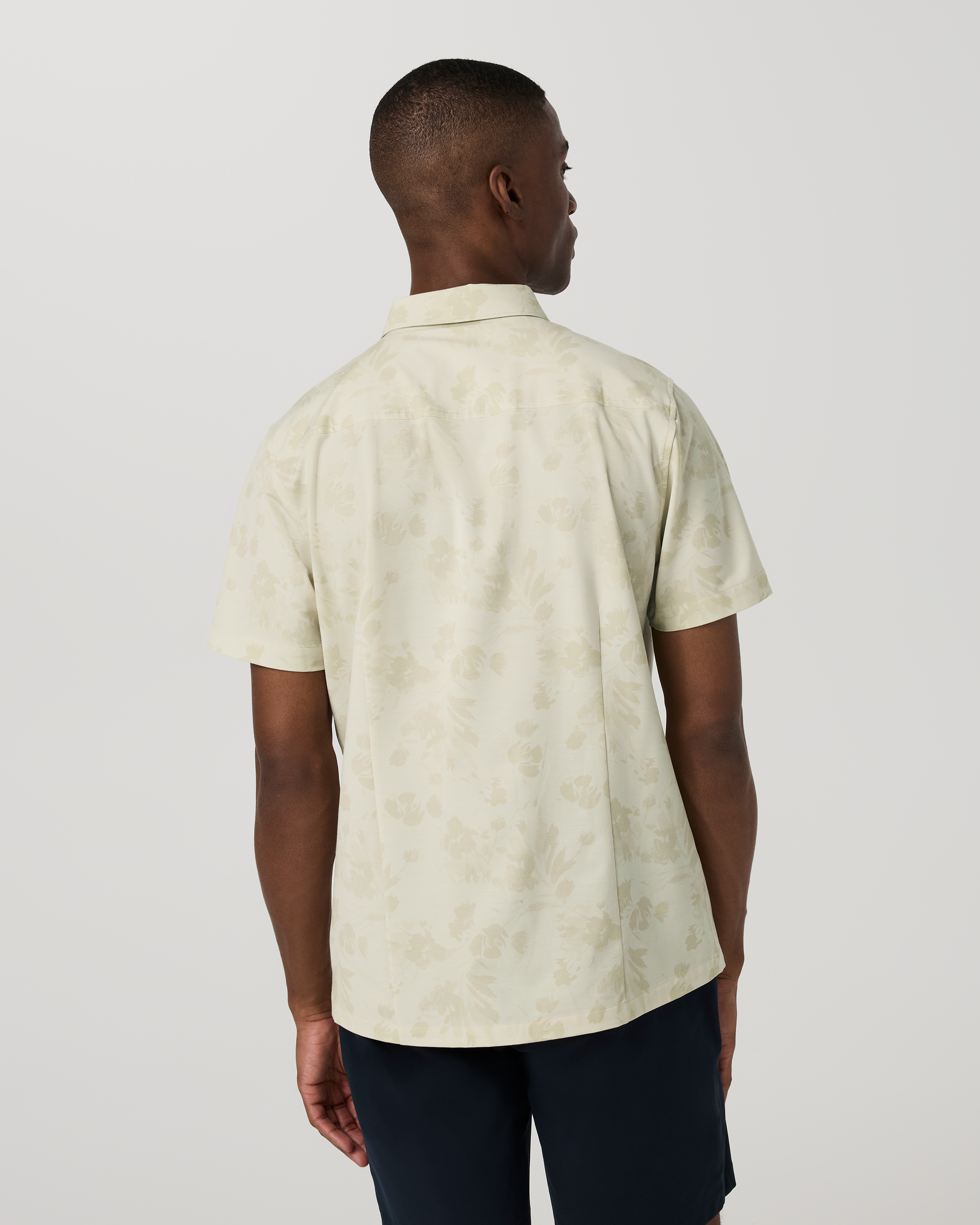 Short Sleeve Bridge Button Down | Sandalwood Fleur - Image 3