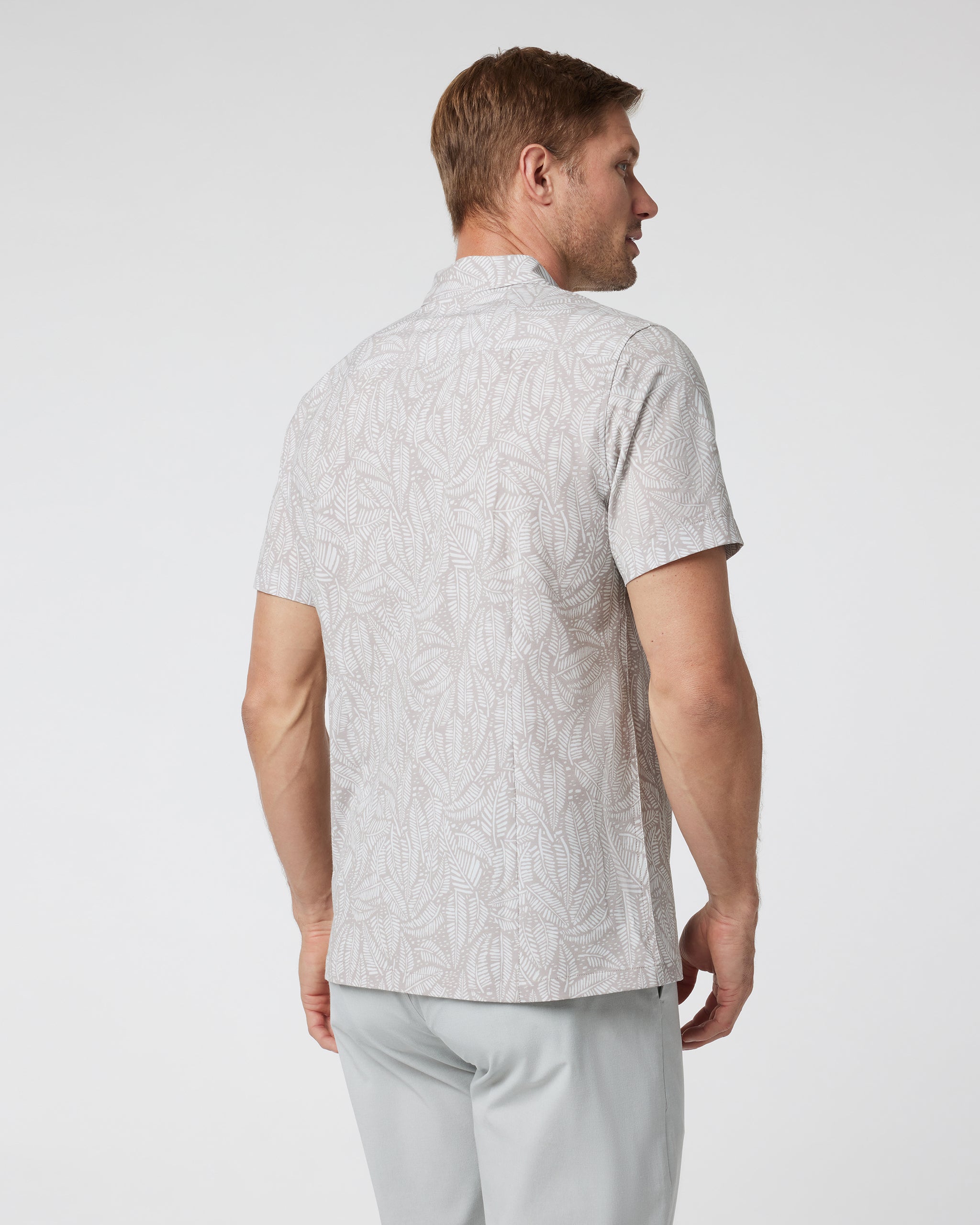 Short Sleeve Bridge Button Down | Umber Sago - Image 2
