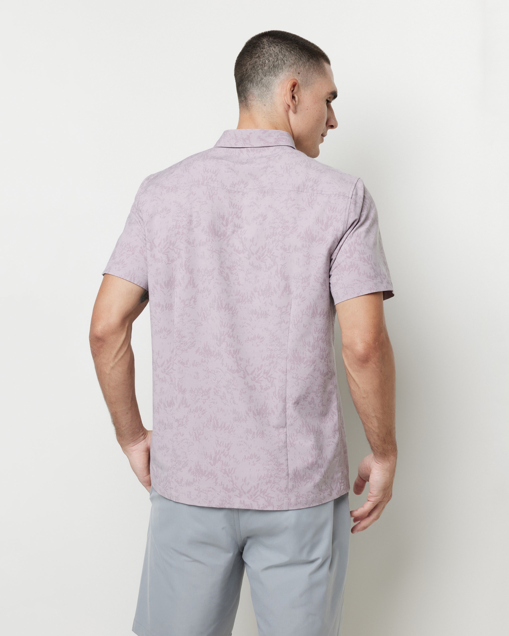 Short Sleeve Bridge Button Down | Umber Zion - Image 2