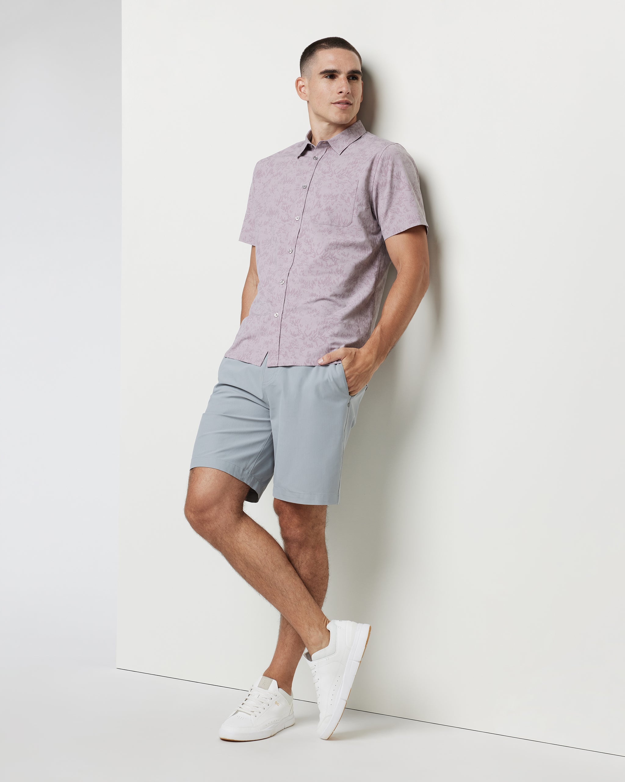 Short Sleeve Bridge Button Down | Umber Zion - Image 3