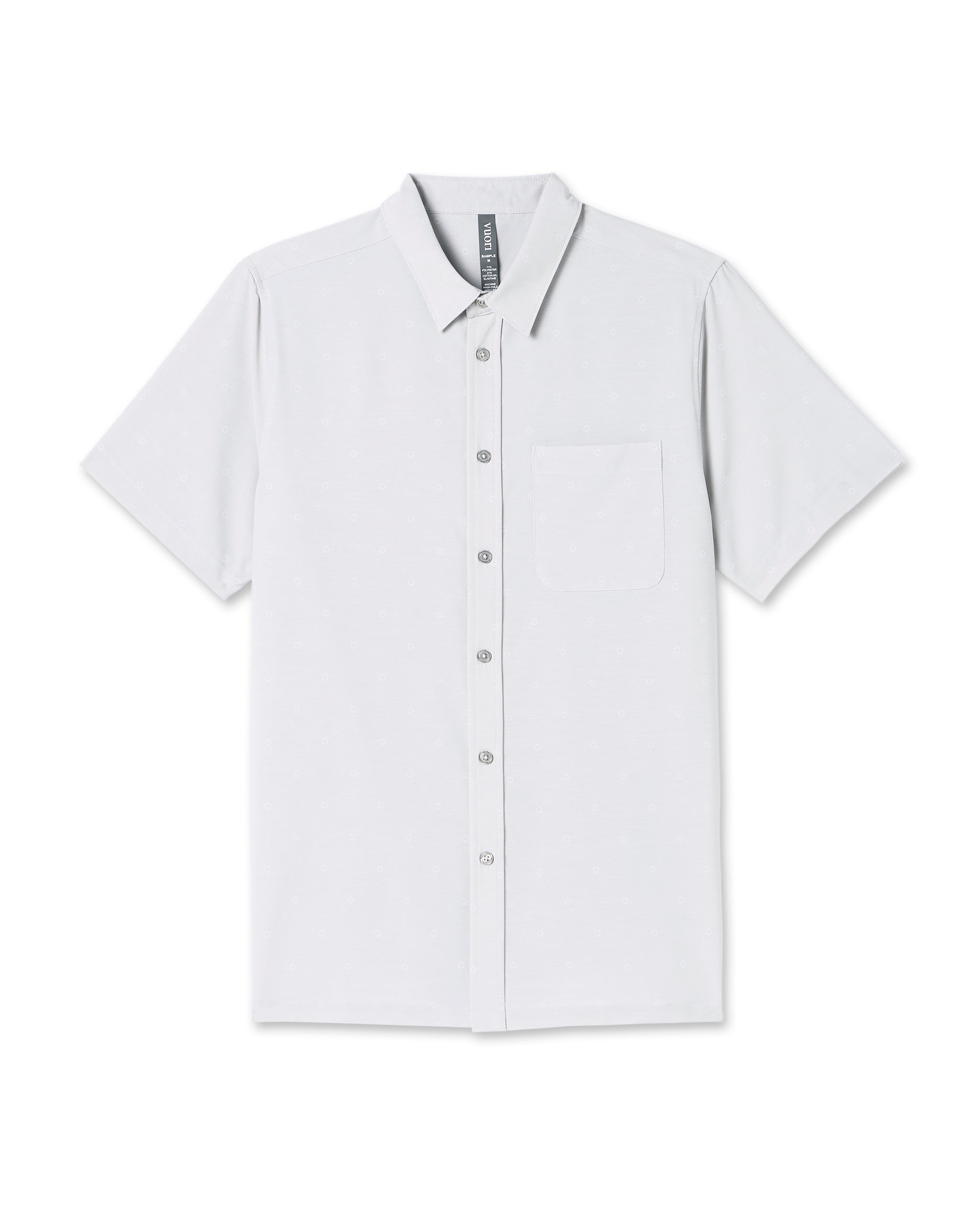 Short Sleeve Bridge Button Down | Vapor Dot - Image 6