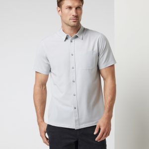 Short Sleeve Bridge Button Down | Vapor Dot
