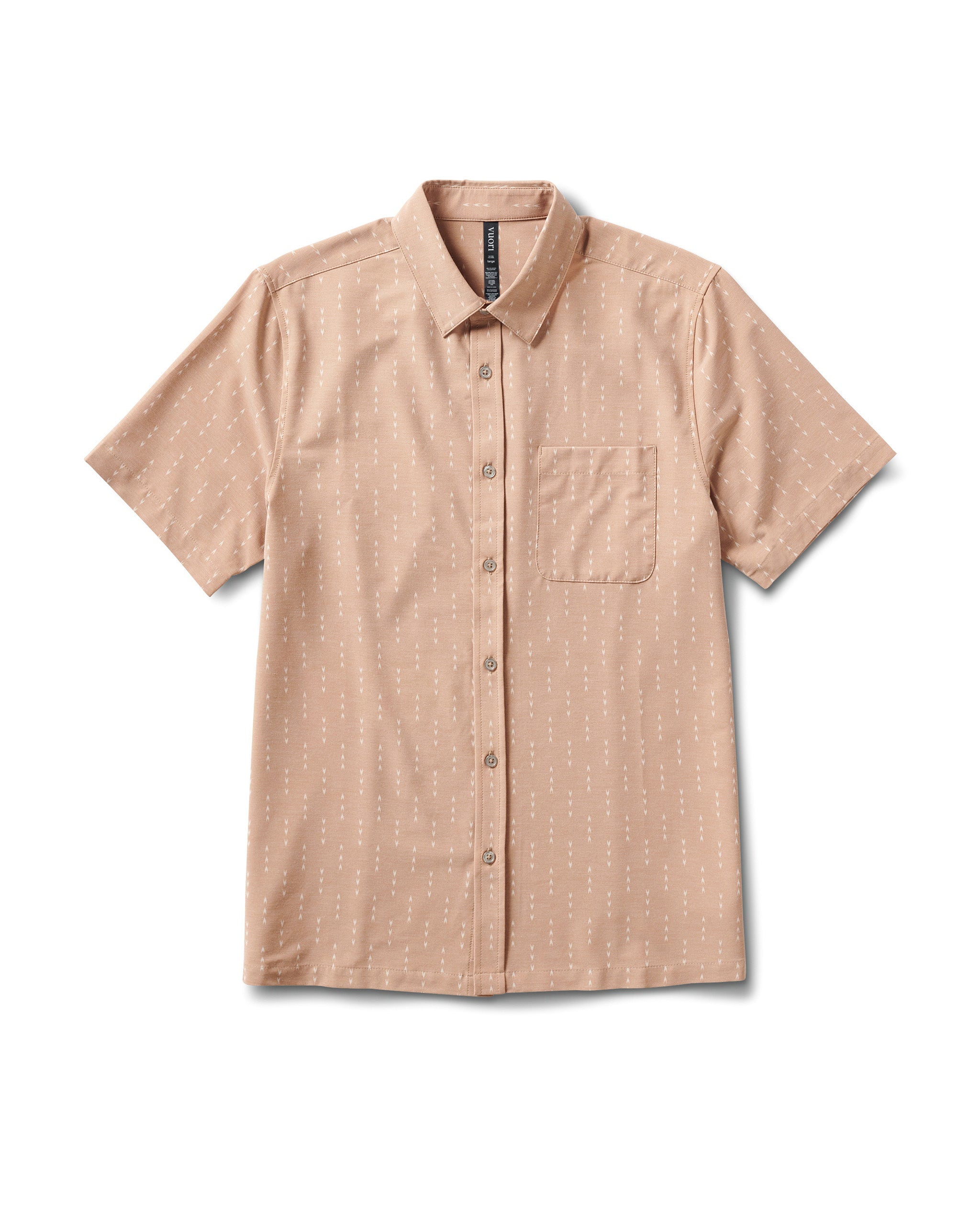 Short-Sleeve Bridge Button Down | Wheat Arrows - Image 5