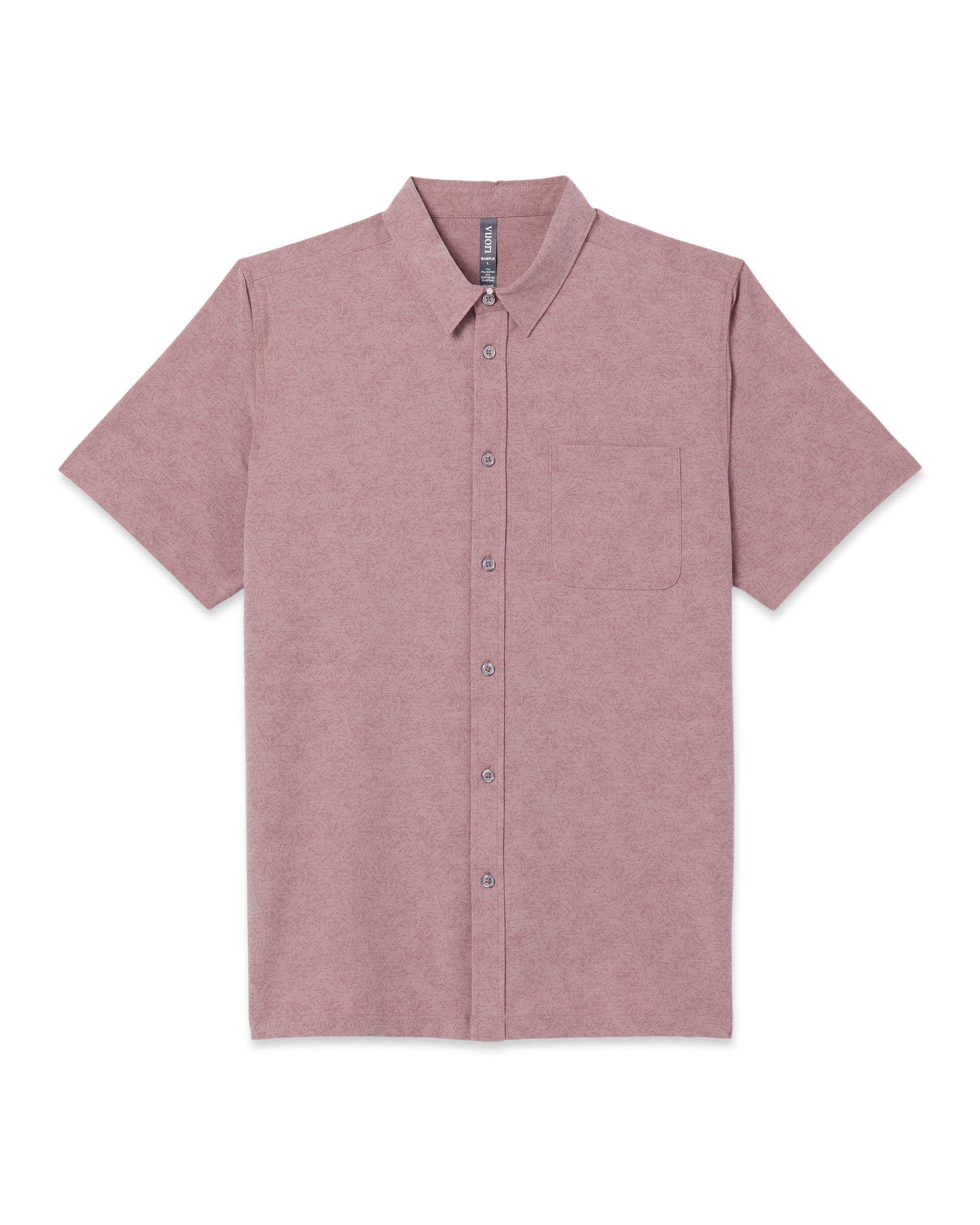 Short Sleeve Bridge Button Down | Zion Rose Water Lily - Image 6