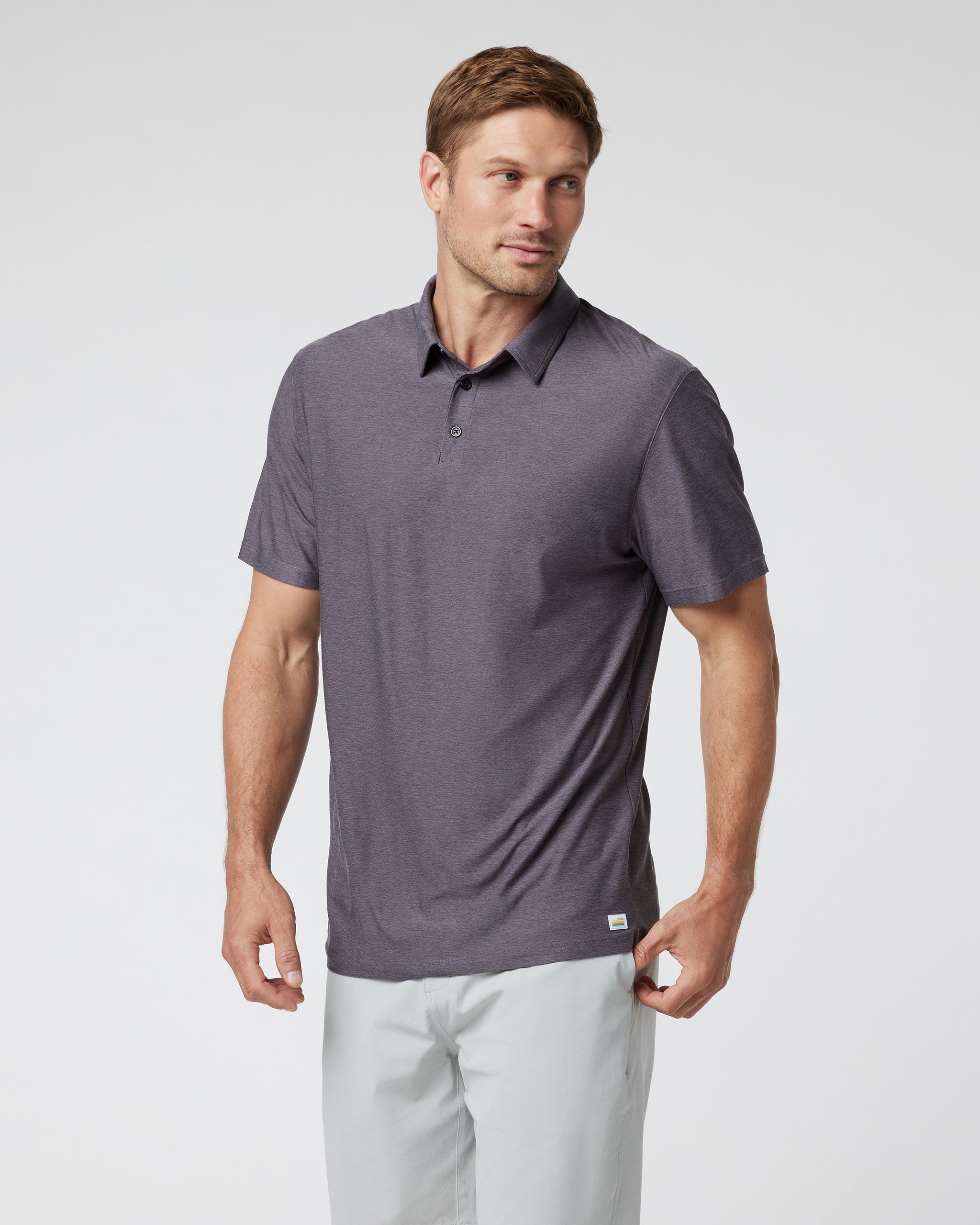 Strato Tech Polo | Port Heather - Image 5