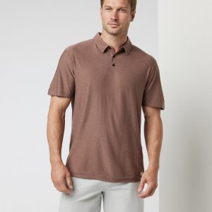 Strato Tech Polo | Clove Heather
