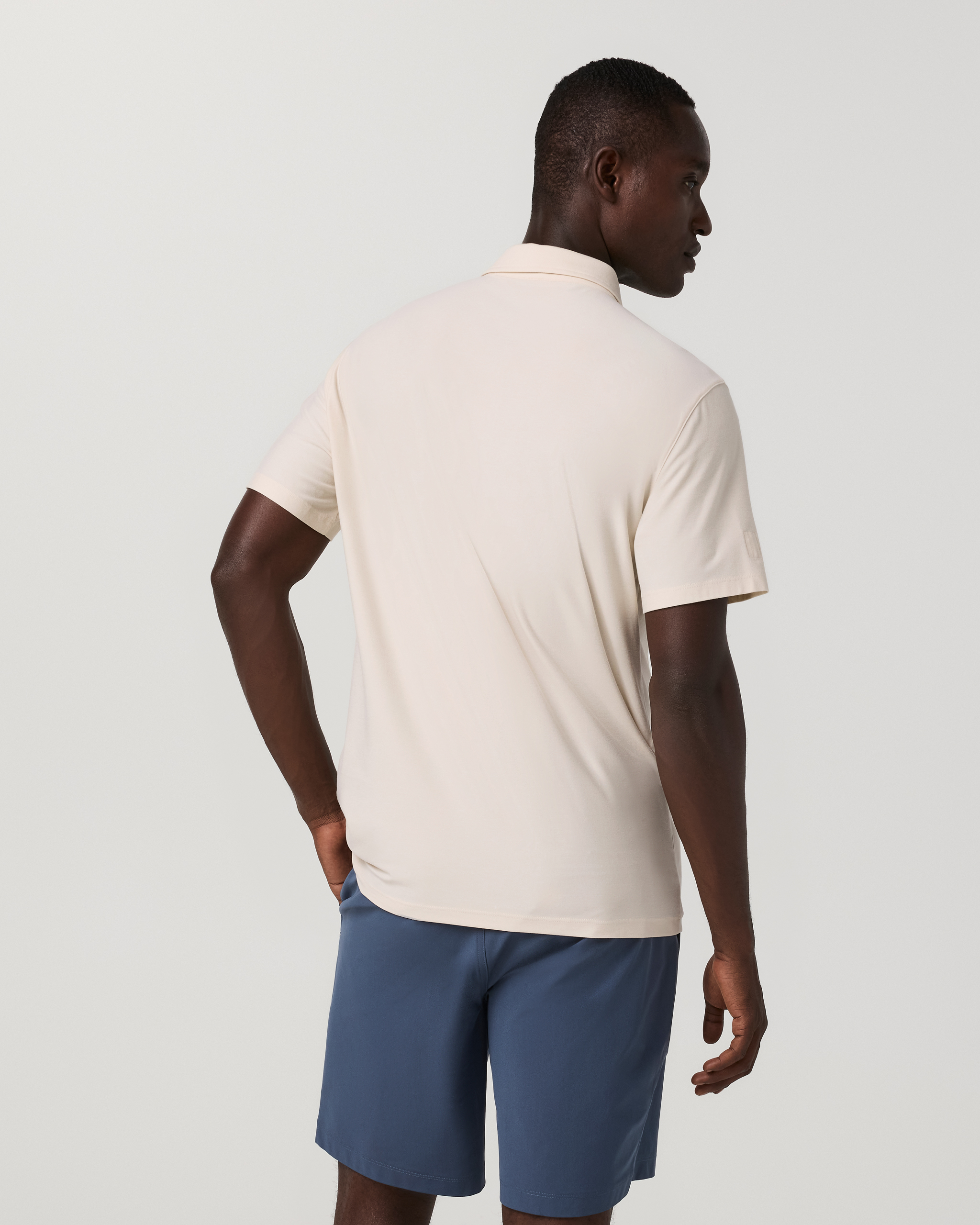 Strato Tech Polo | Milkweed Heather - Image 4