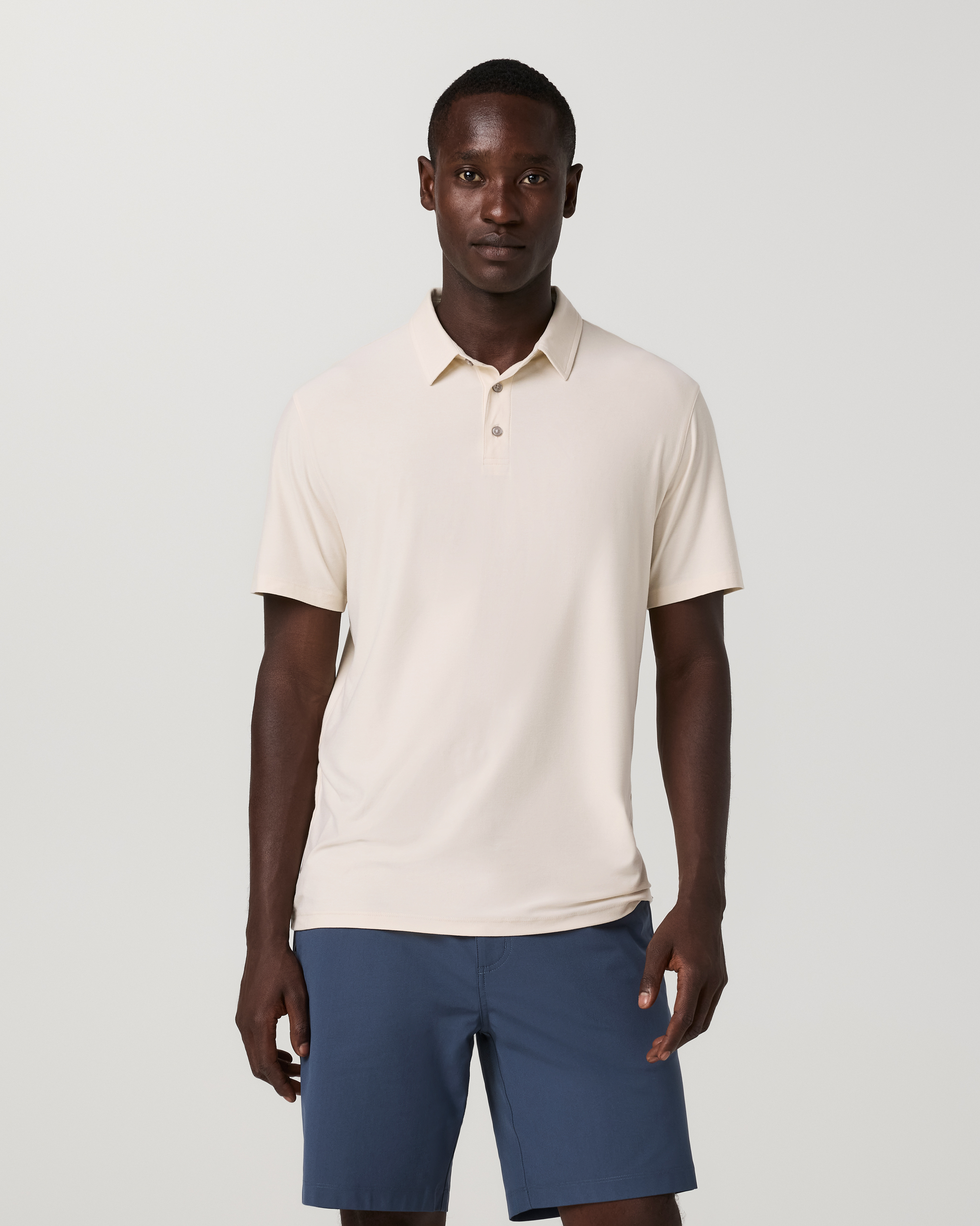 Strato Tech Polo | Milkweed Heather - Image 5