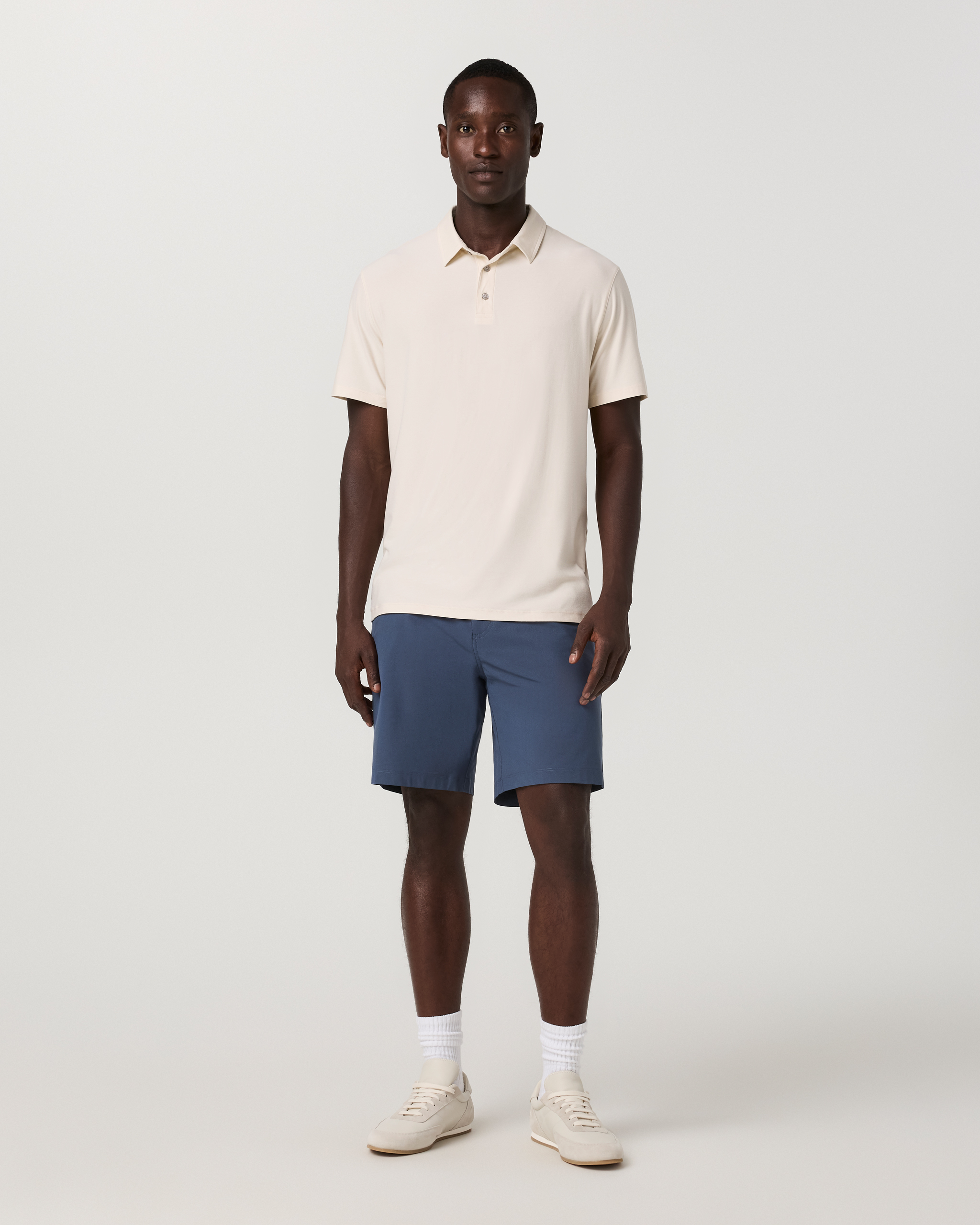 Strato Tech Polo | Milkweed Heather - Image 3