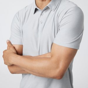 Strato Tech Polo | Platinum Heather