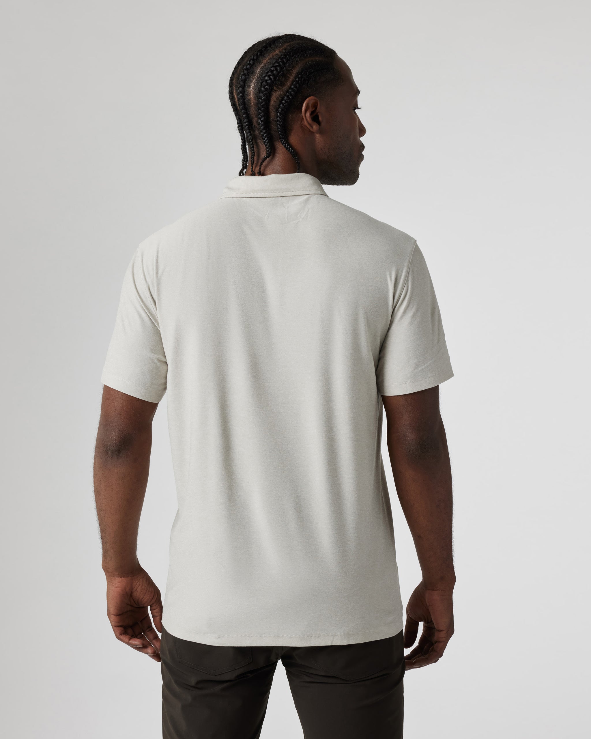 Strato Tech Polo | Salt Heather - Image 3