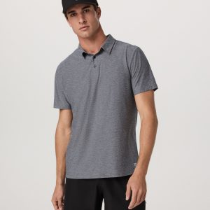 Strato Tech Polo | Heather Grey