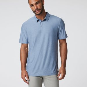 Strato Tech Polo | Chambray Heather