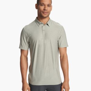 Strato Tech Polo | White Sage Heather