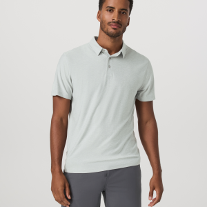 Strato Tech Polo | Storm Blue Heather