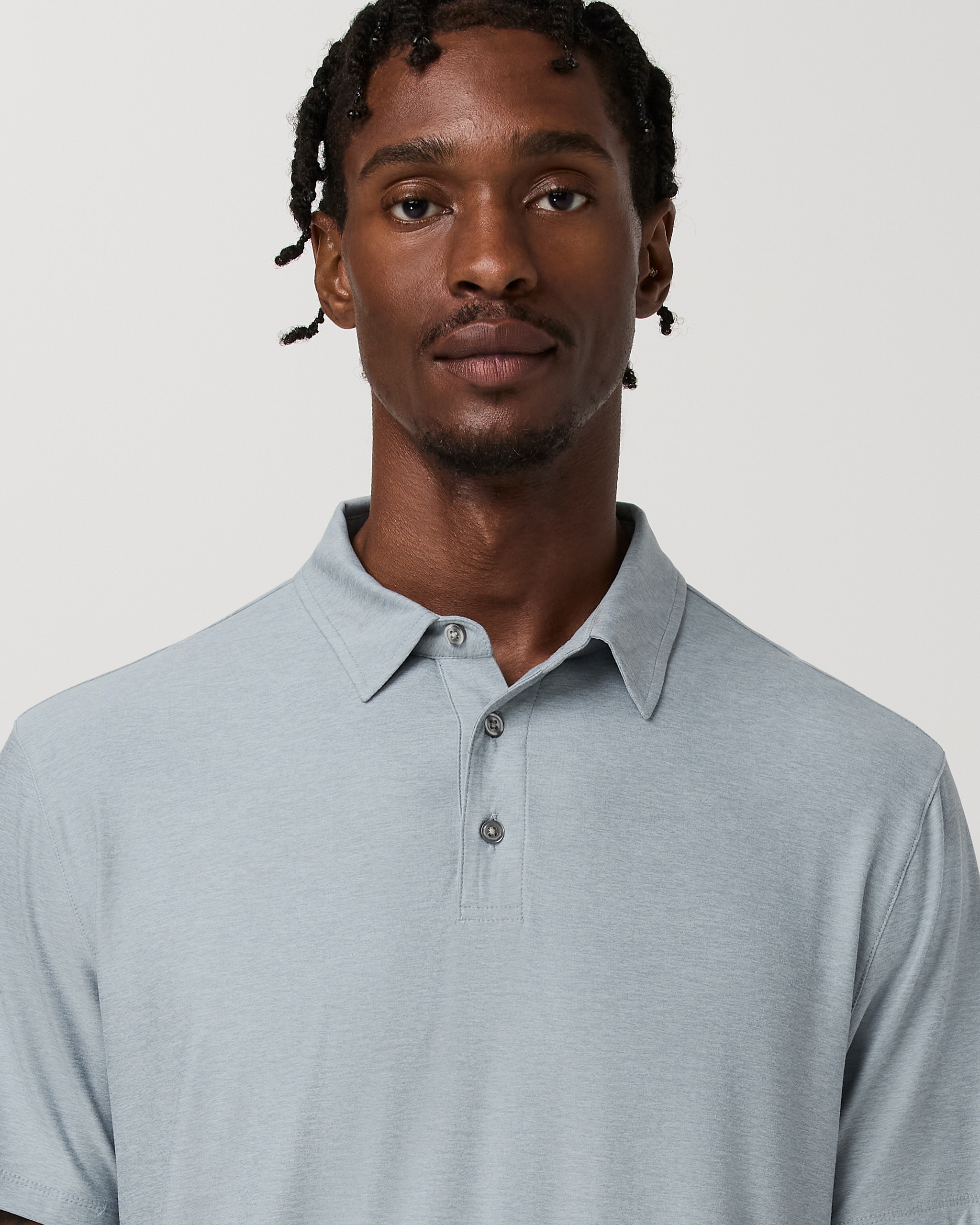 Strato Tech Polo | Raindrop Heather - Image 5